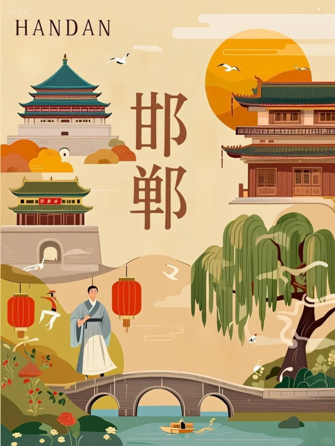 城市系列⑥｜邯郸的中原古意