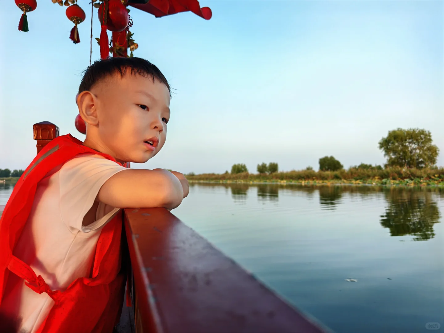 🌾别挤景区了❗️白洋淀的秋日遛娃才惬意🚤