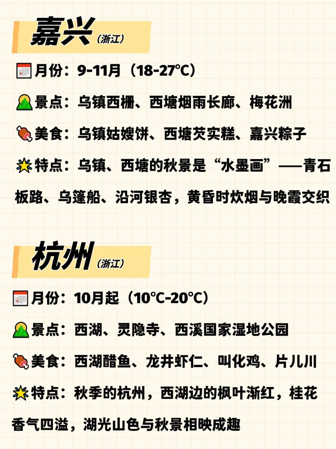 9-11月赏秋城市~每个都长在我的心巴上