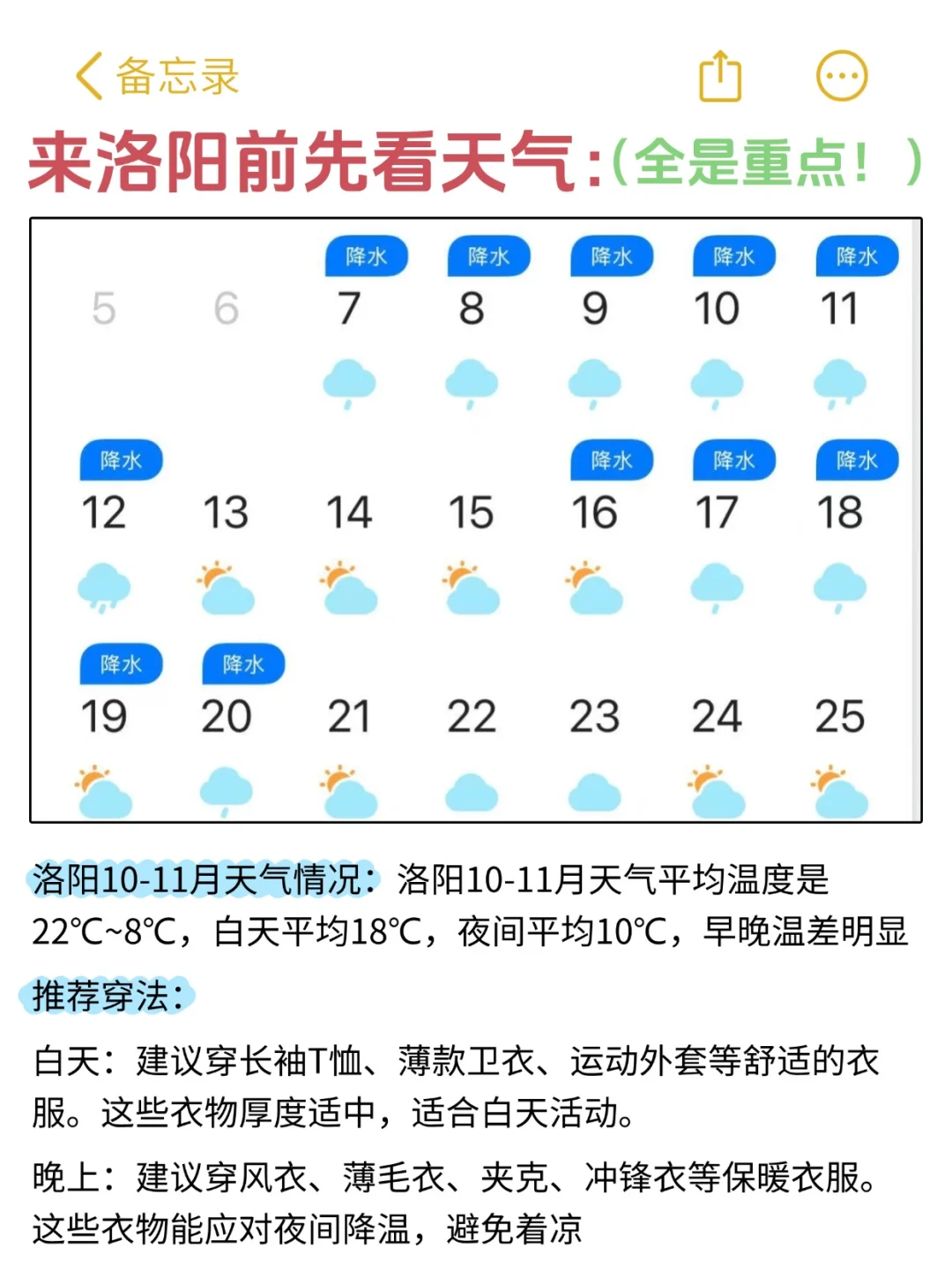 洛阳保姆级游玩攻略✅10-11月就这么玩！