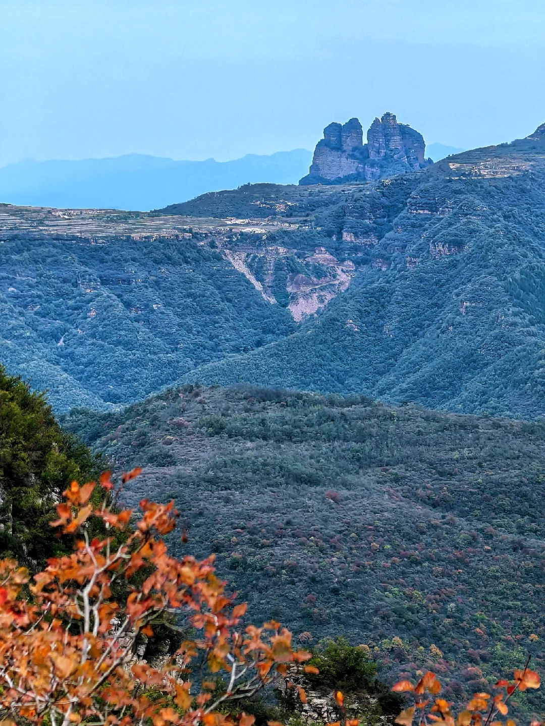 邯郸周边游：佛照山赏绝美红叶