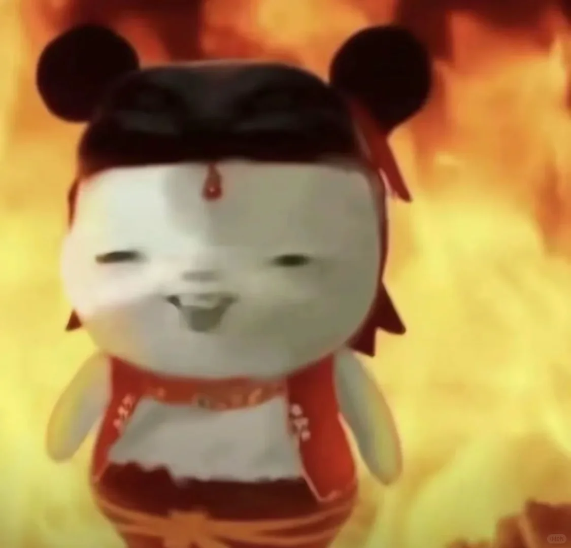 魔丸在景点撒泼被亲爹抽成血陀螺