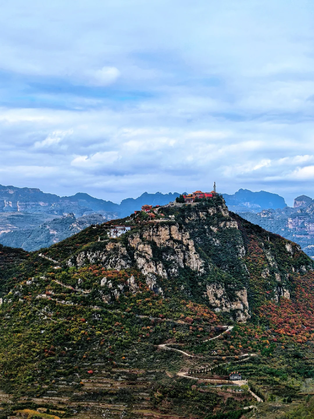 邯郸周边游：佛照山赏绝美红叶