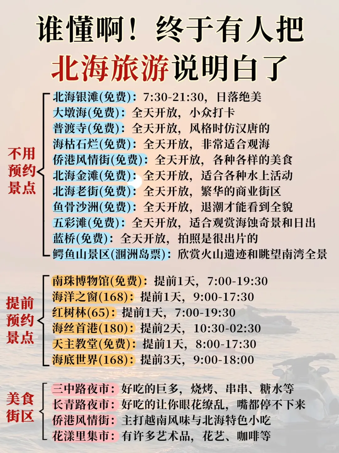 北海4-6月攻略已完善✌赶紧来抄作业