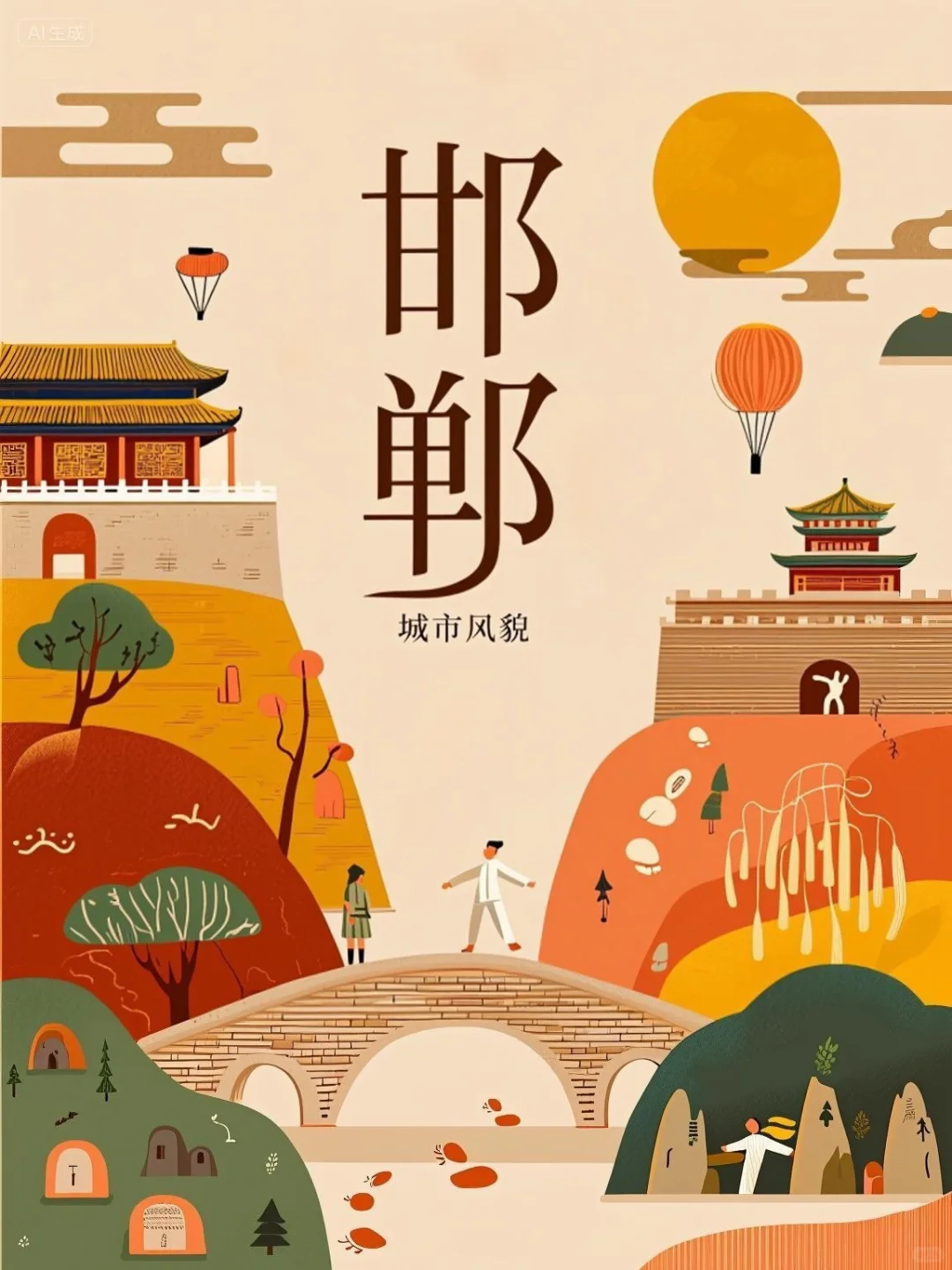 城市系列⑥|邯郸的中原古意