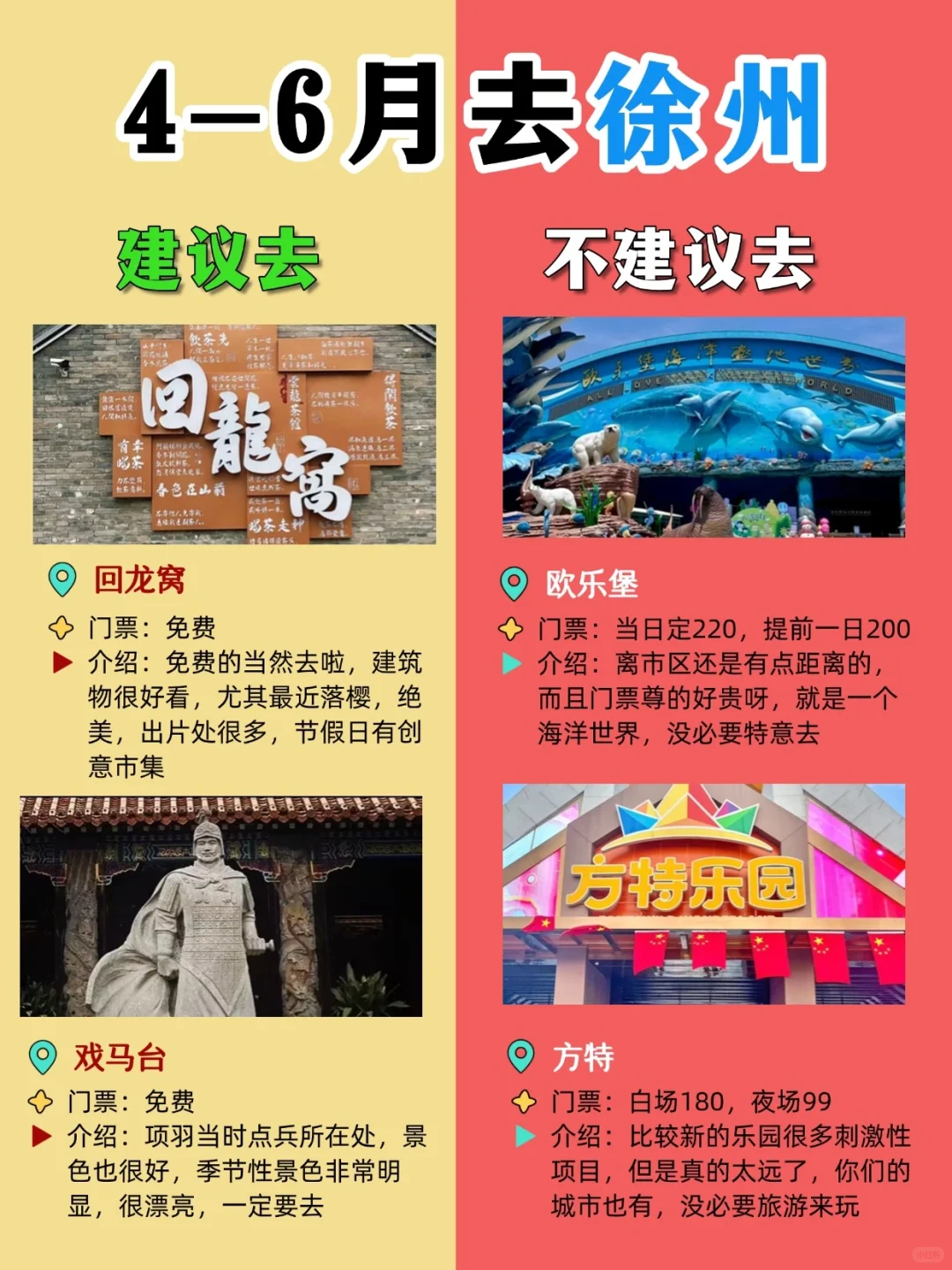 4-6月去徐州,不花冤枉钱,不要太爽啦❗