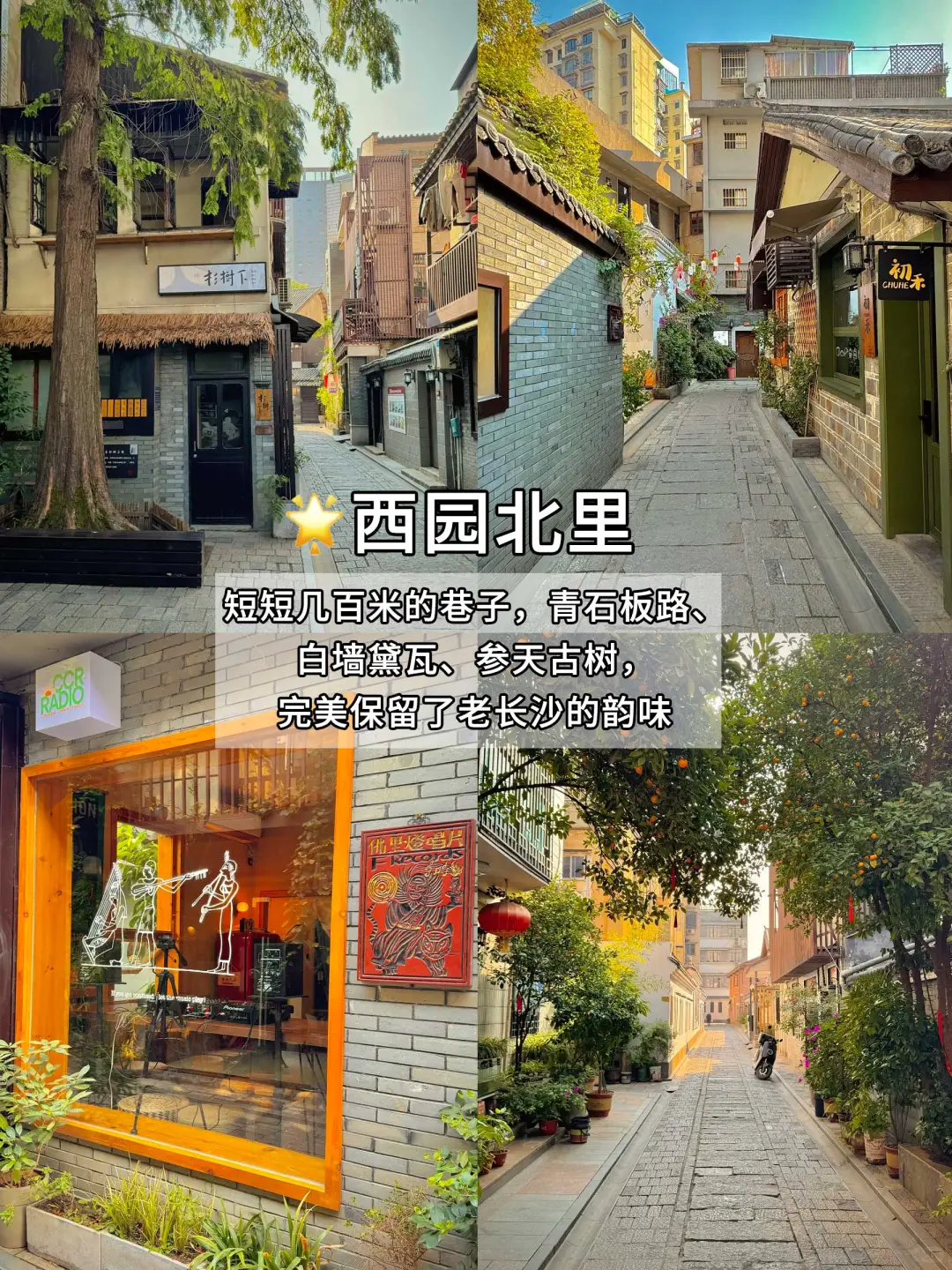 📍长沙旅游|9个氛围感citywalk街道🥰赶紧冲