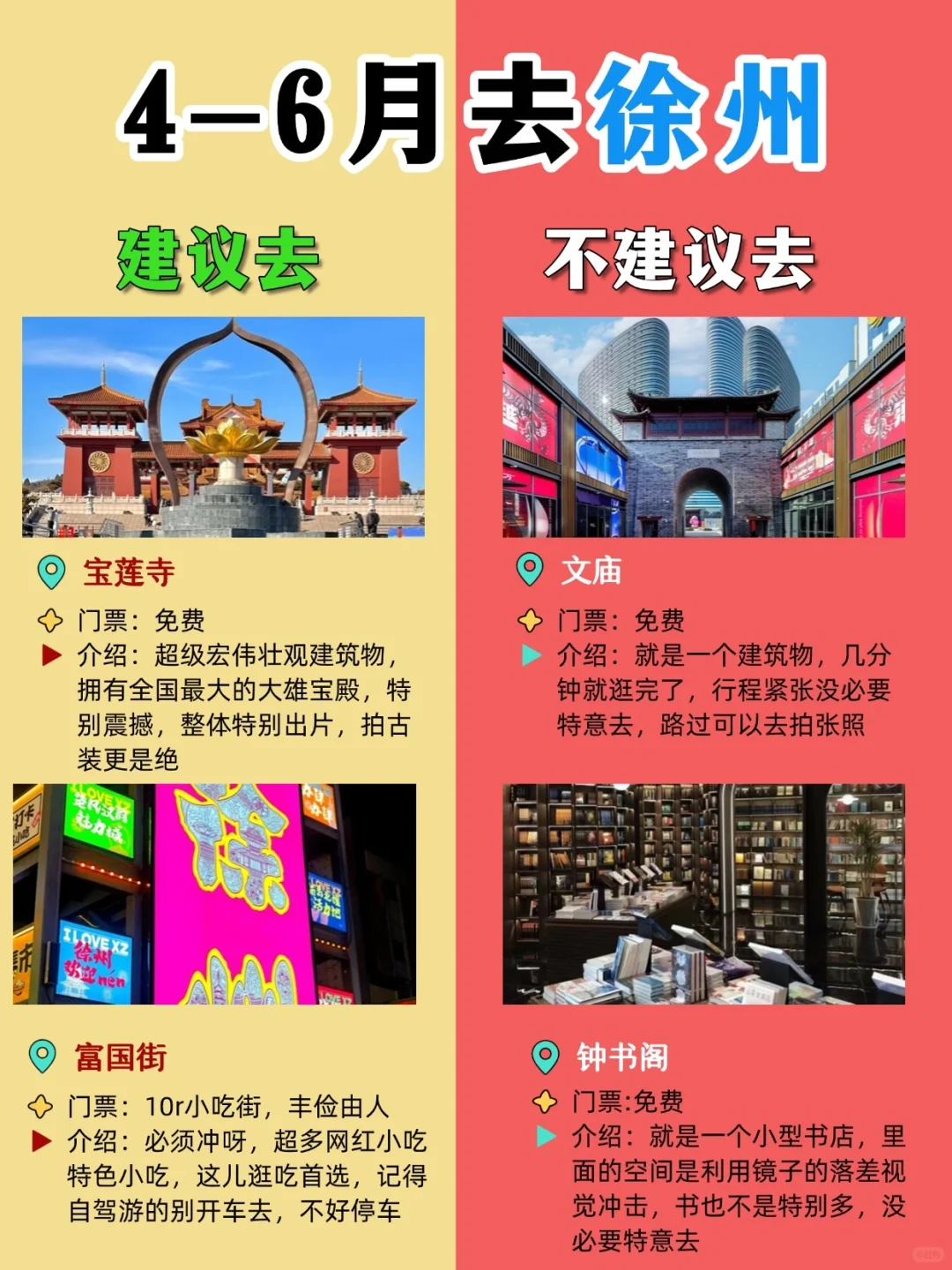 4-6月去徐州,不花冤枉钱,不要太爽啦❗