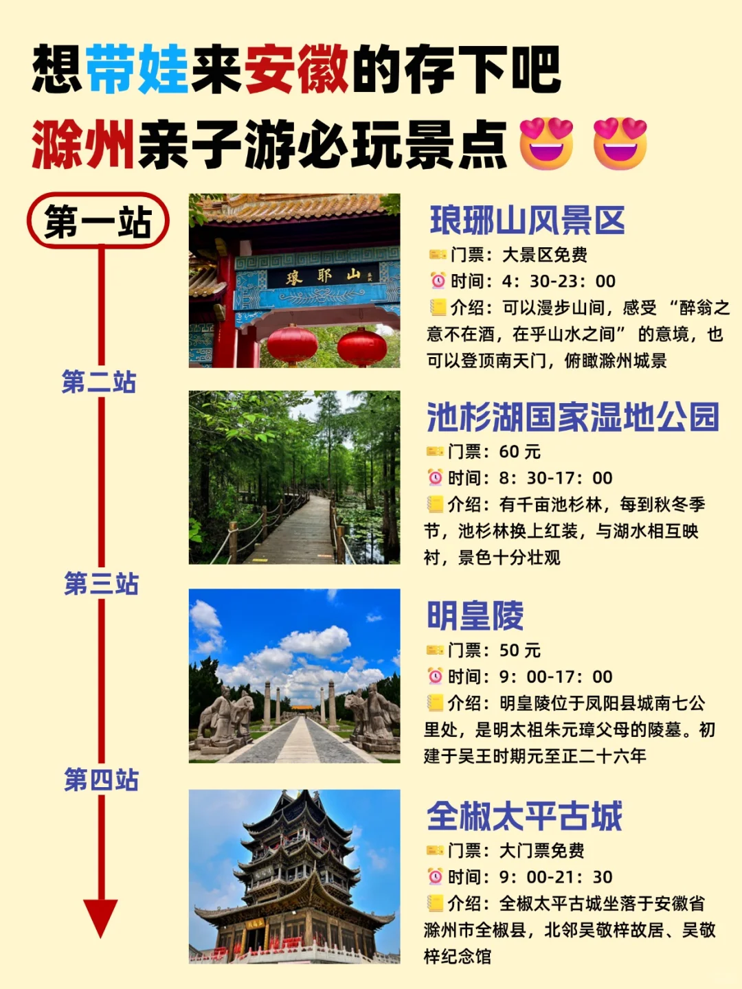 安徽亲子游‼️附必去景点超全攻略
