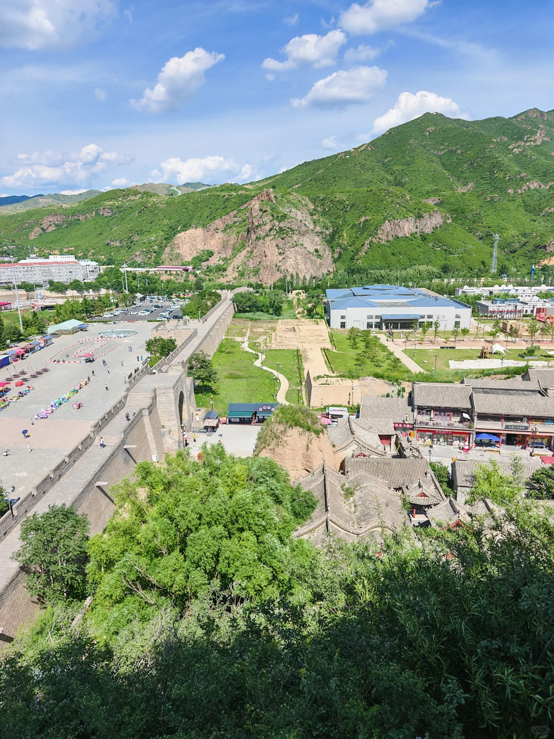 暑期遛娃: 张家口大境门 并解锁免费通道