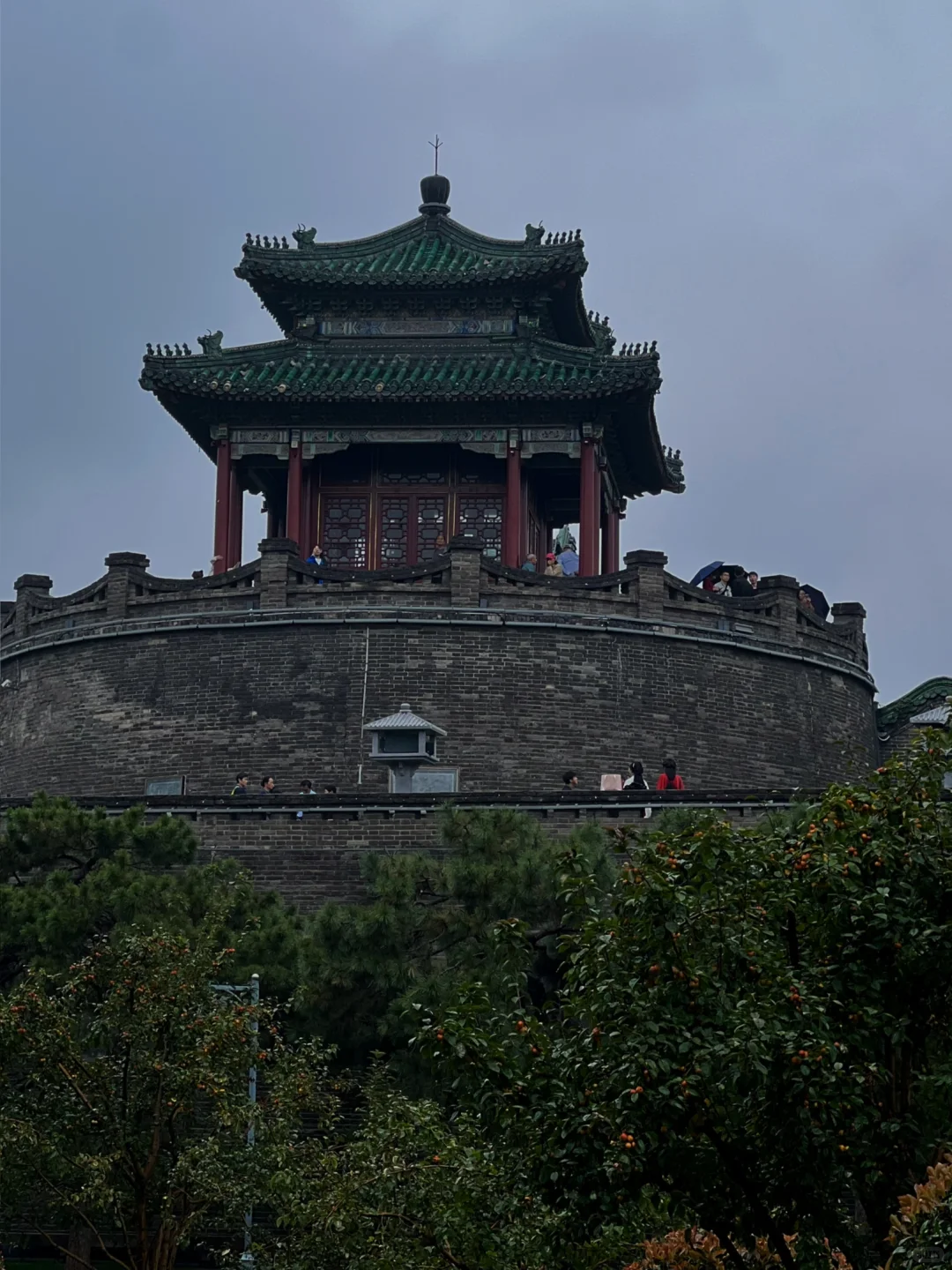邯郸丛台| 🌧️雨水洗过的古台也太绝了吧！