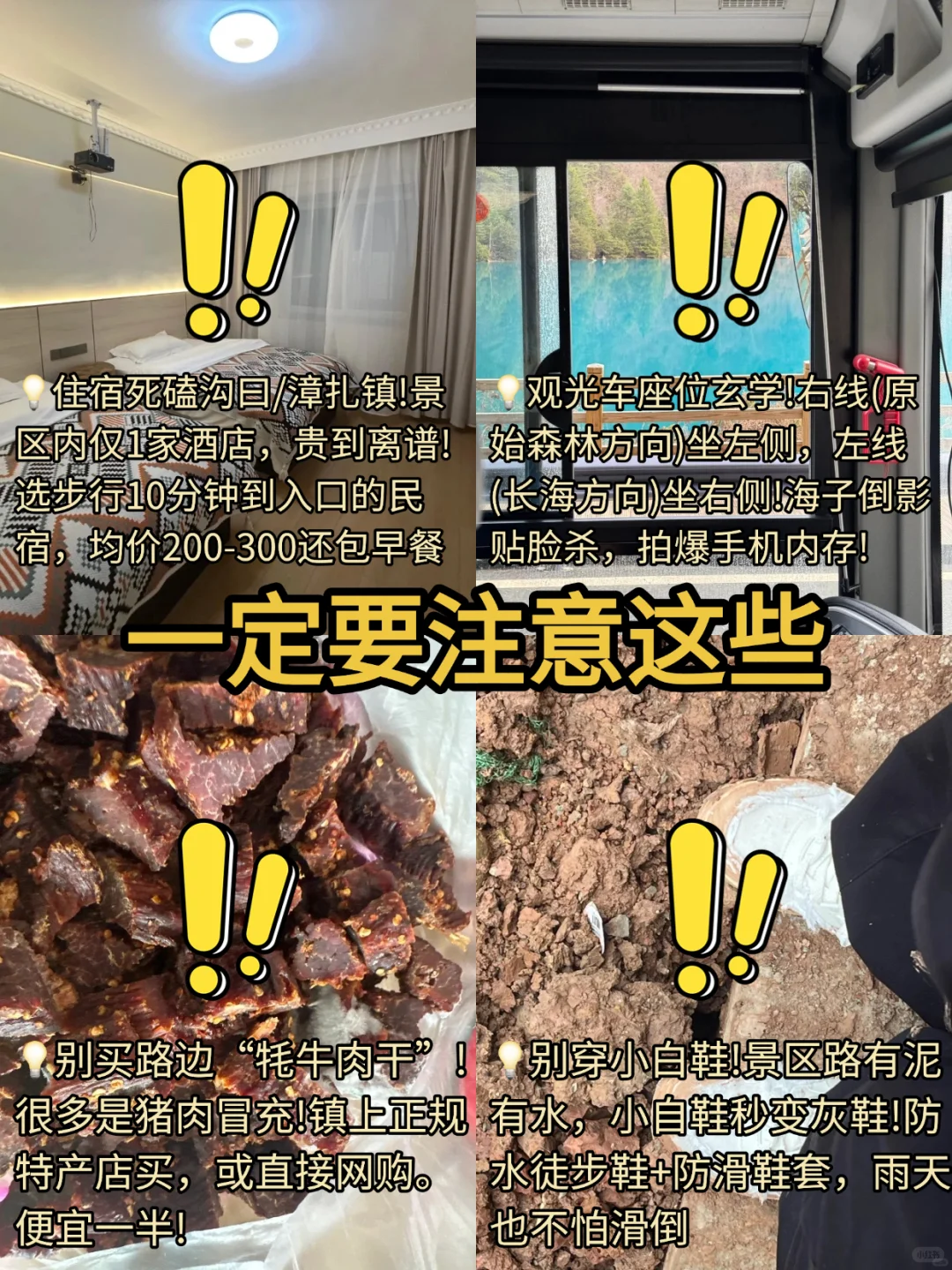 为什么我去九寨沟之前没刷到这篇😅