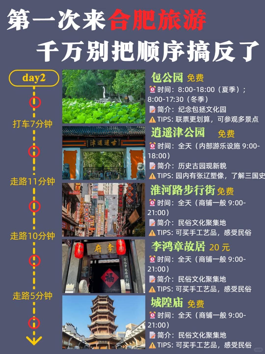 合肥citywalk路线 | 3天2晚超全攻略来了✅