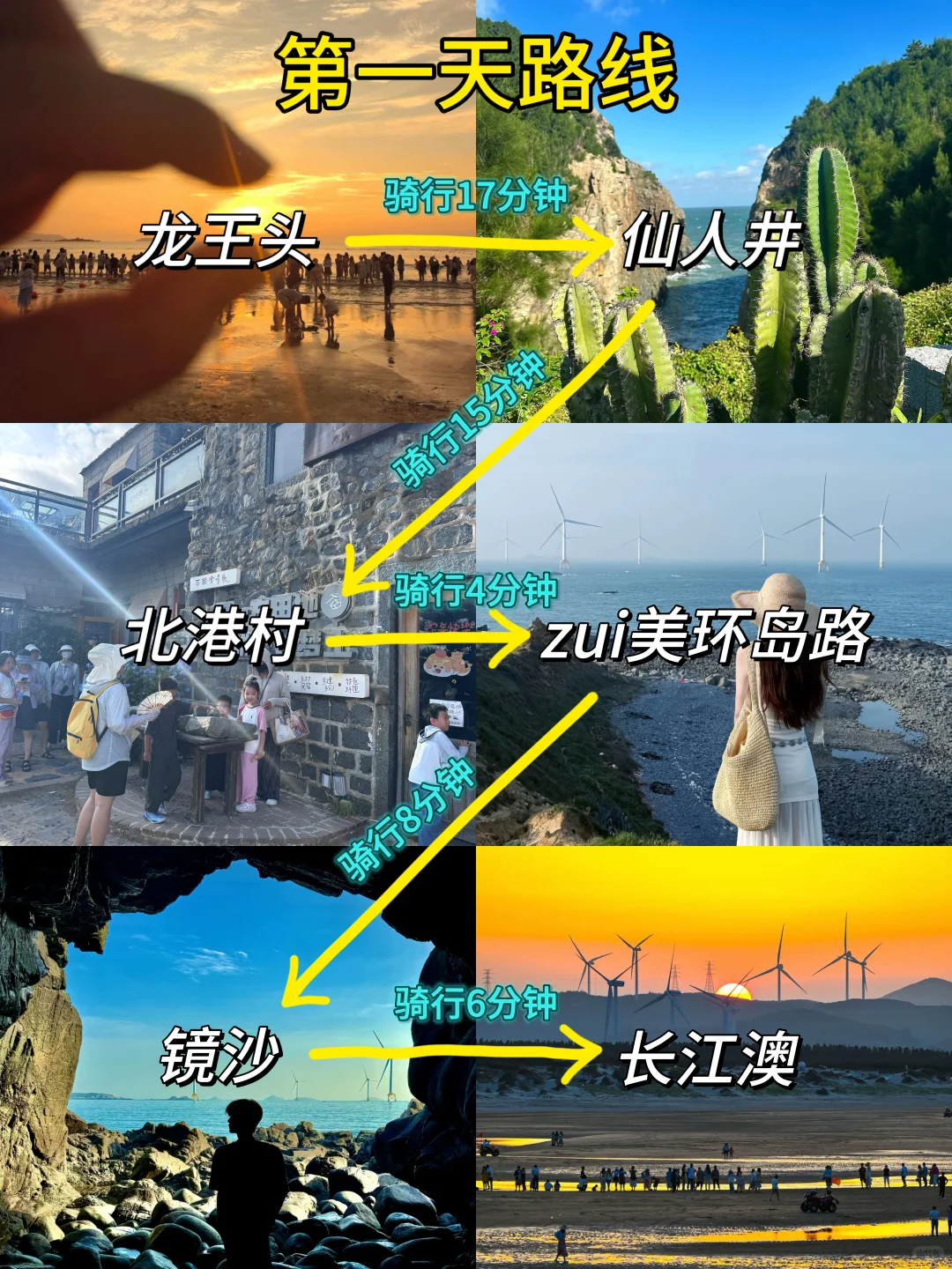 J人闺蜜对自己做的平潭攻略复盘甚是满意