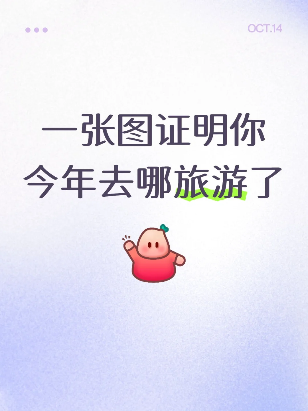 想看看大家都去哪旅游了