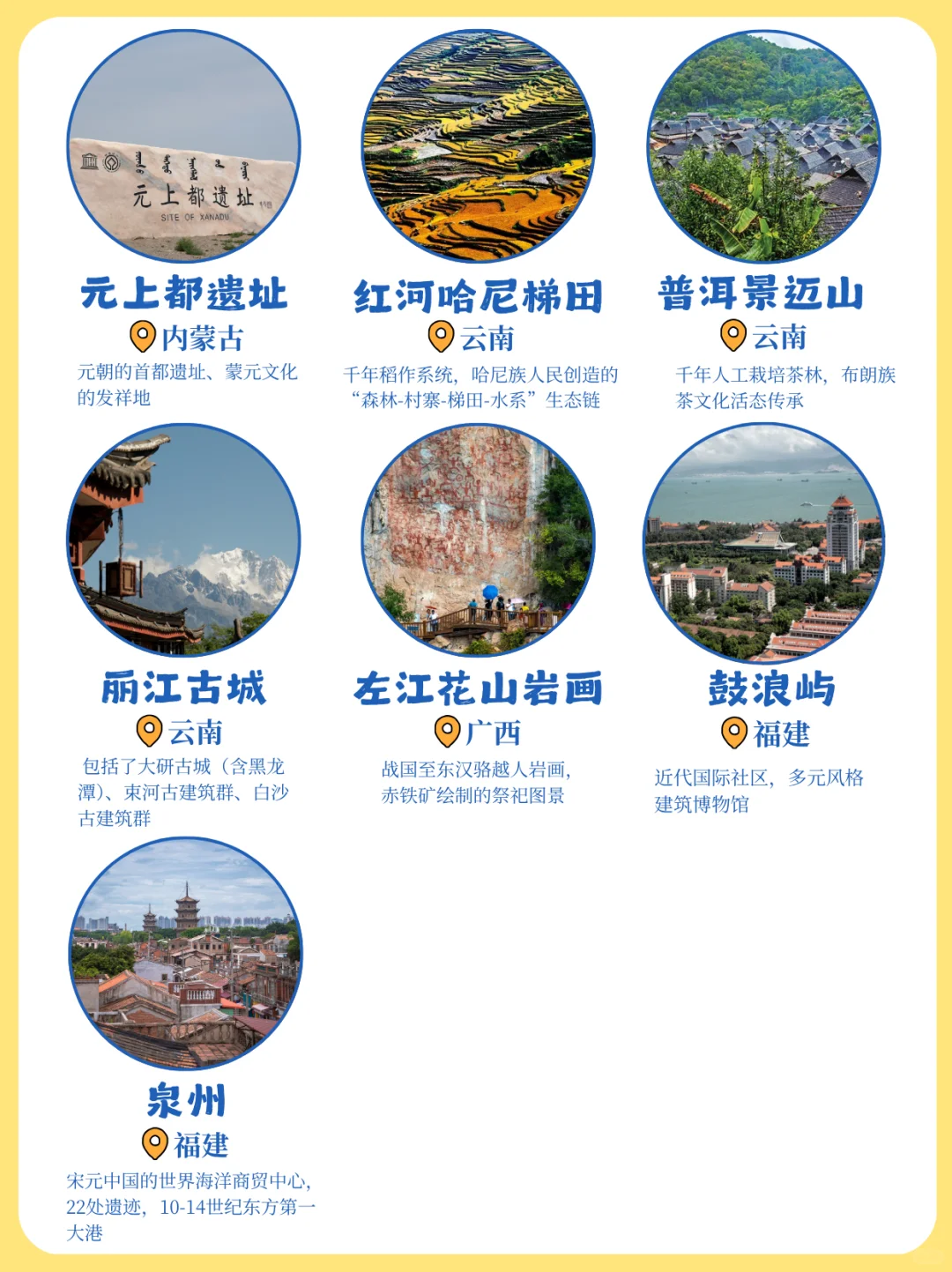 中国59个世界遗产，你都去过哪些？