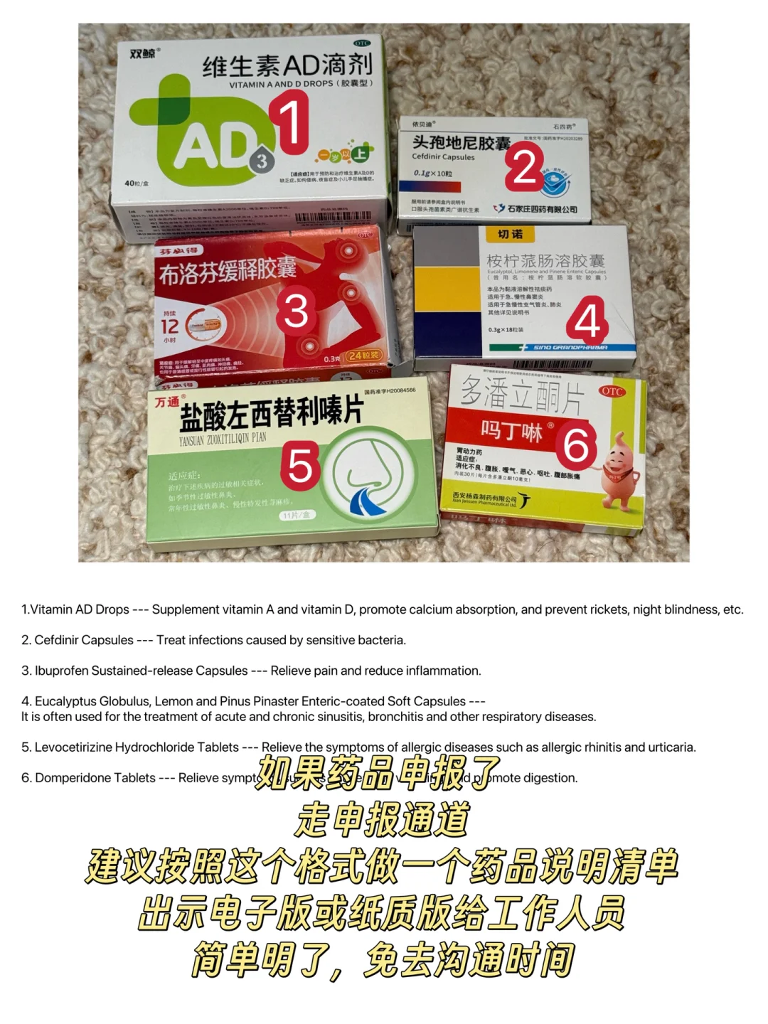 🇳🇿新西兰入境药品申报及通关指南