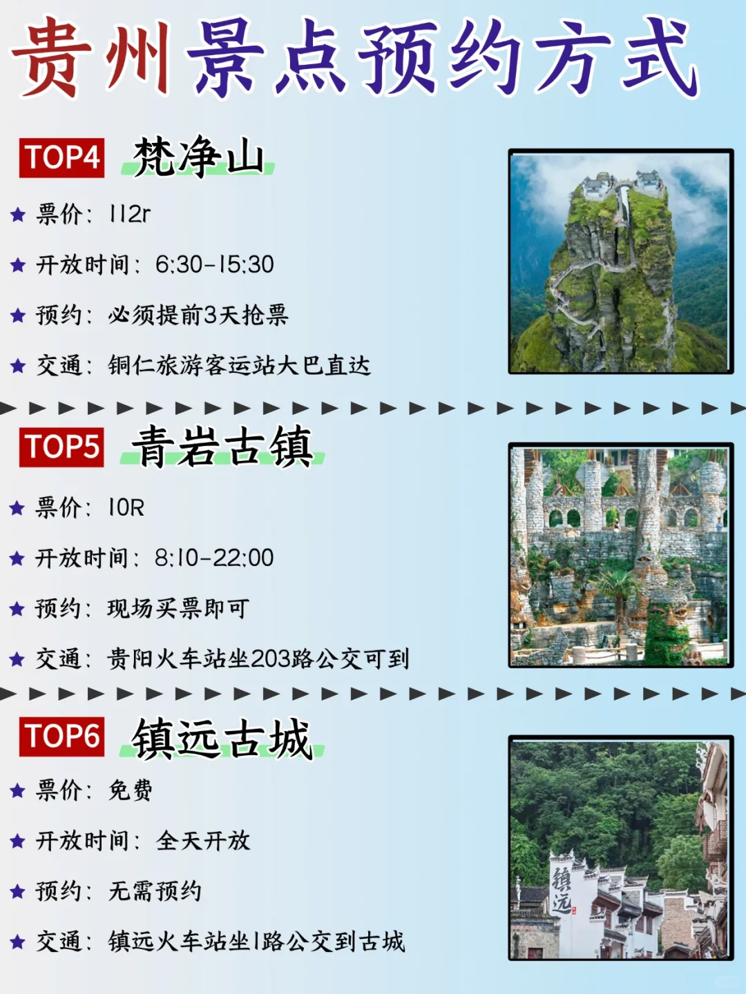 贵州 8-9 攻略已完善✌️赶紧来抄作业