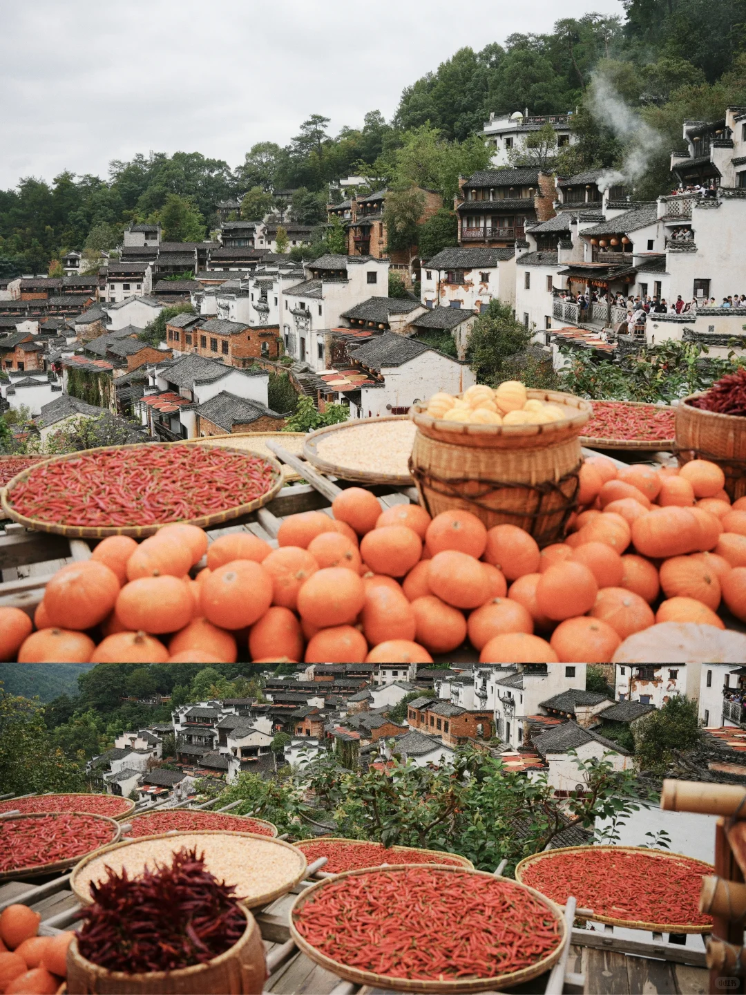 📍婺源篁岭，话说真的是5A级景区吗🤨