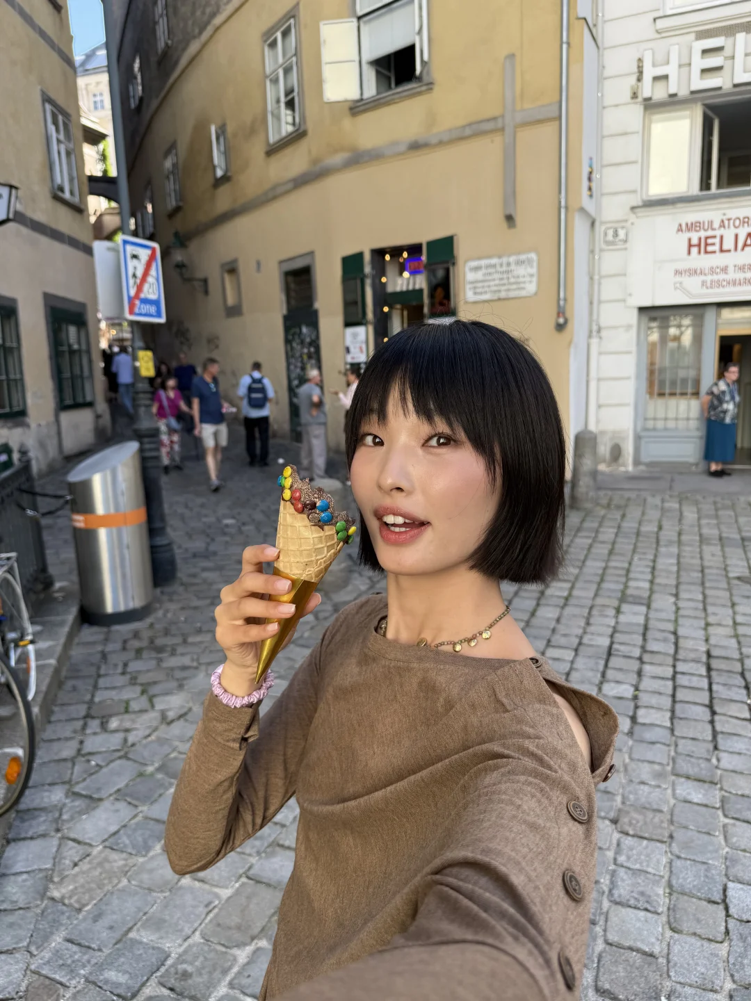 做模特:为了把欧美英玩遍 我就是特别会旅行