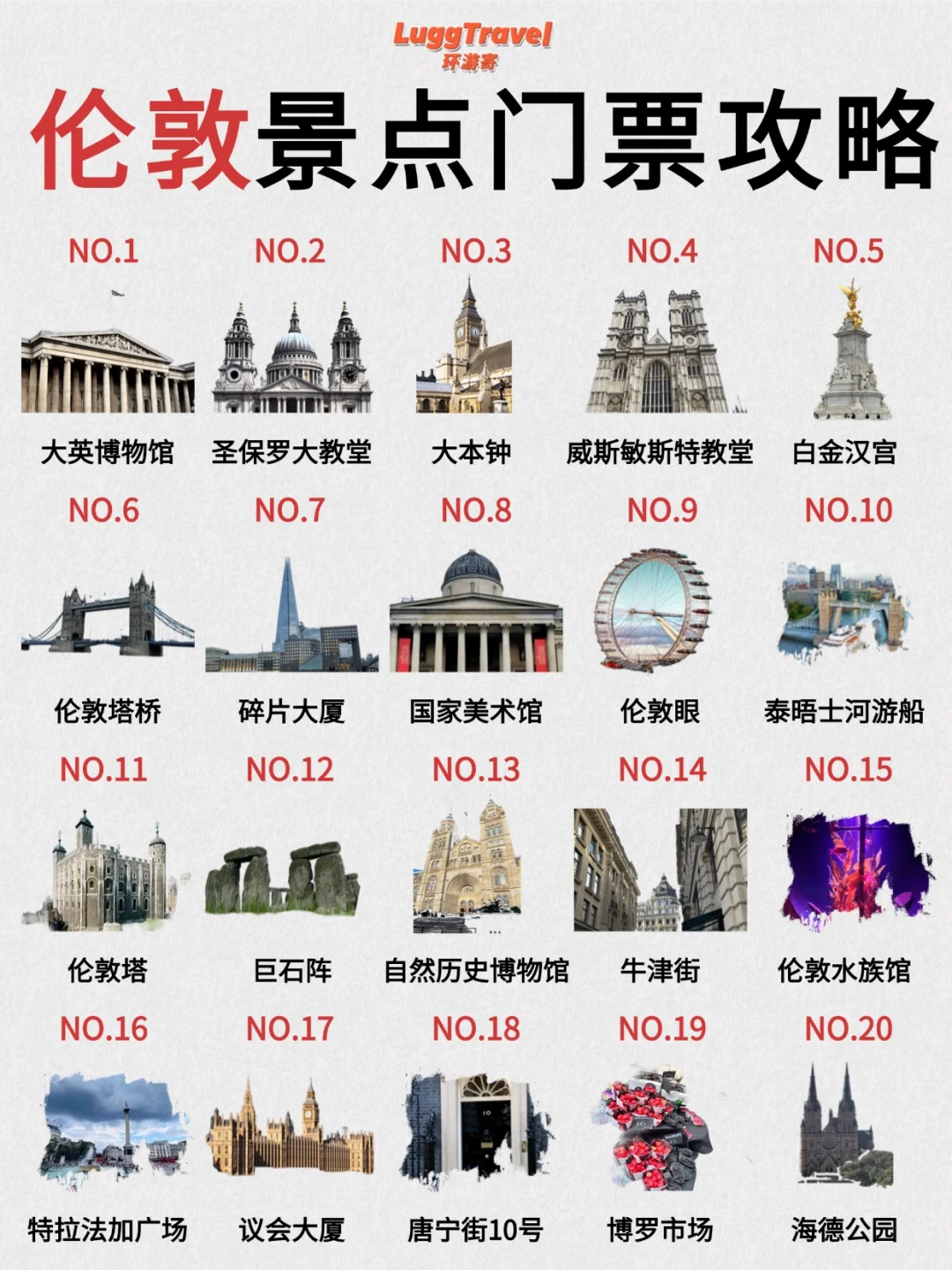伦敦旅游全攻略 | 20个必去景点 &路线规划