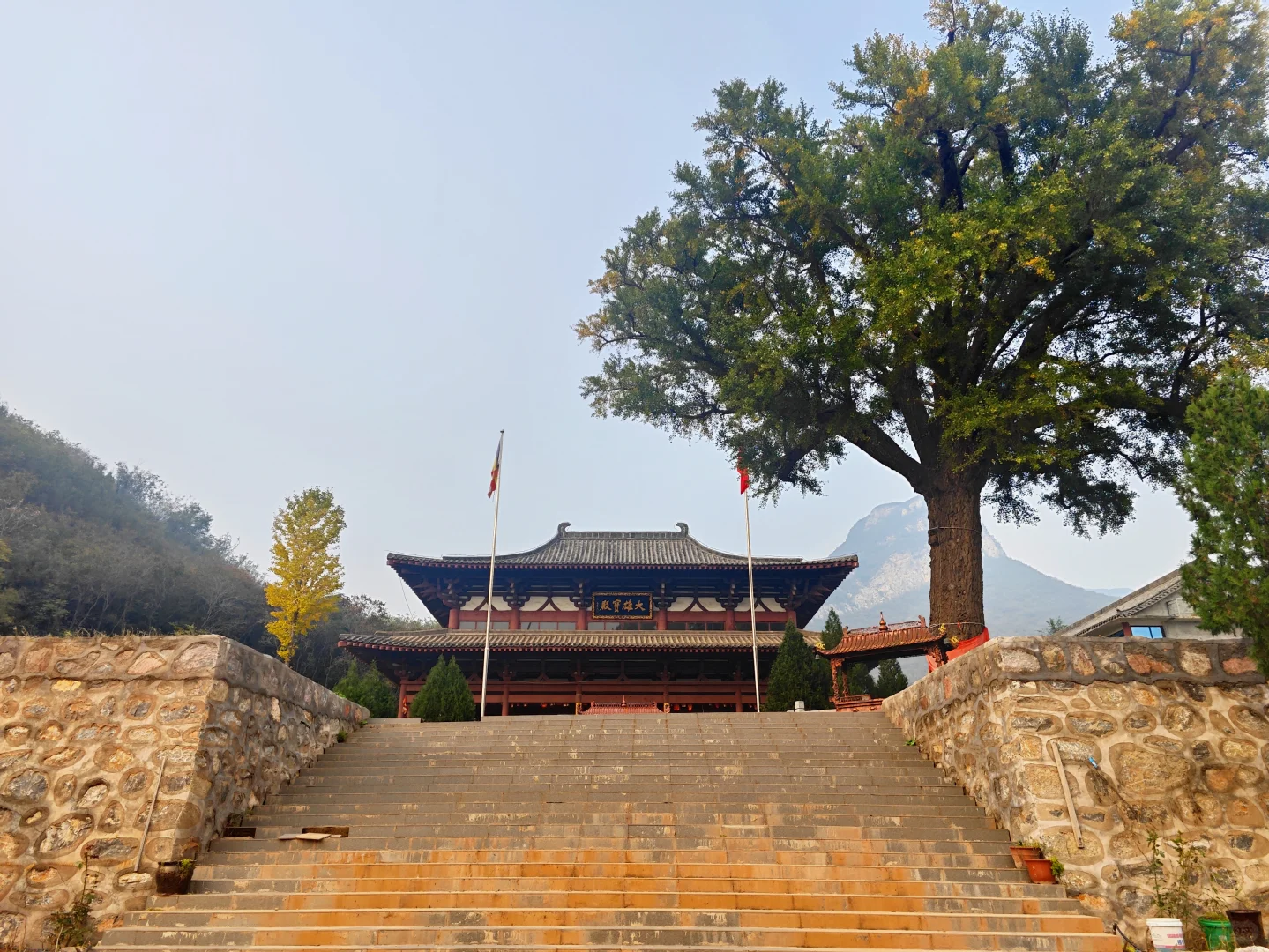 10月24日,石家庄元氏湘山普济寺