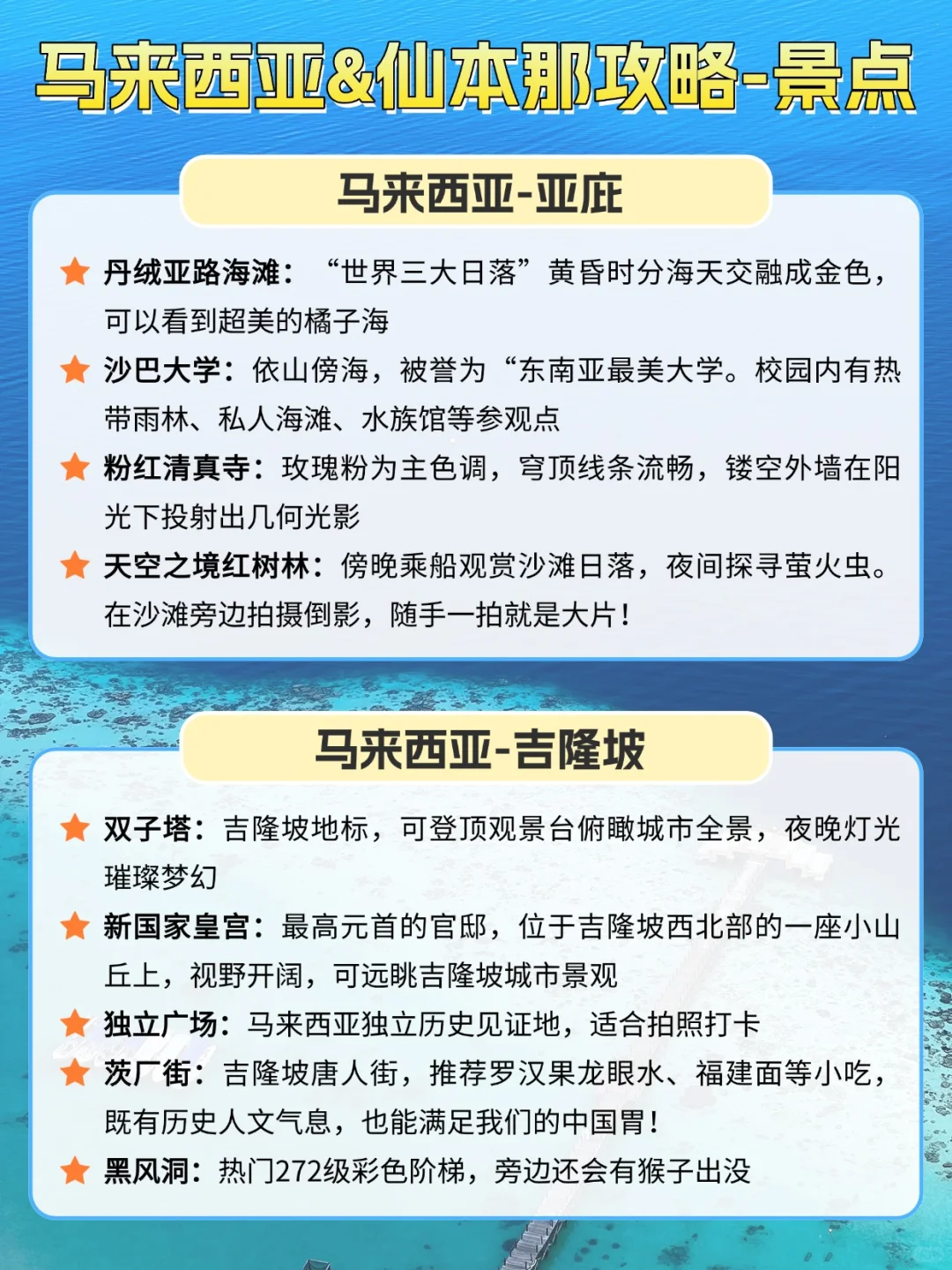 人均1k+❗️❗️马来西亚&仙本那这样玩超划算