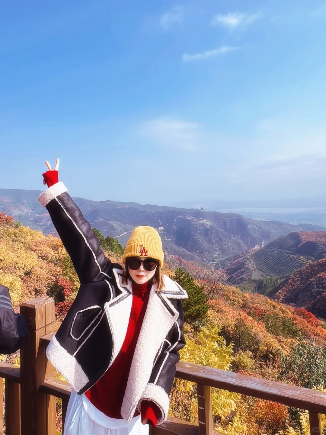 🍁太原龙山|10.25实时美景攻略,层林尽染