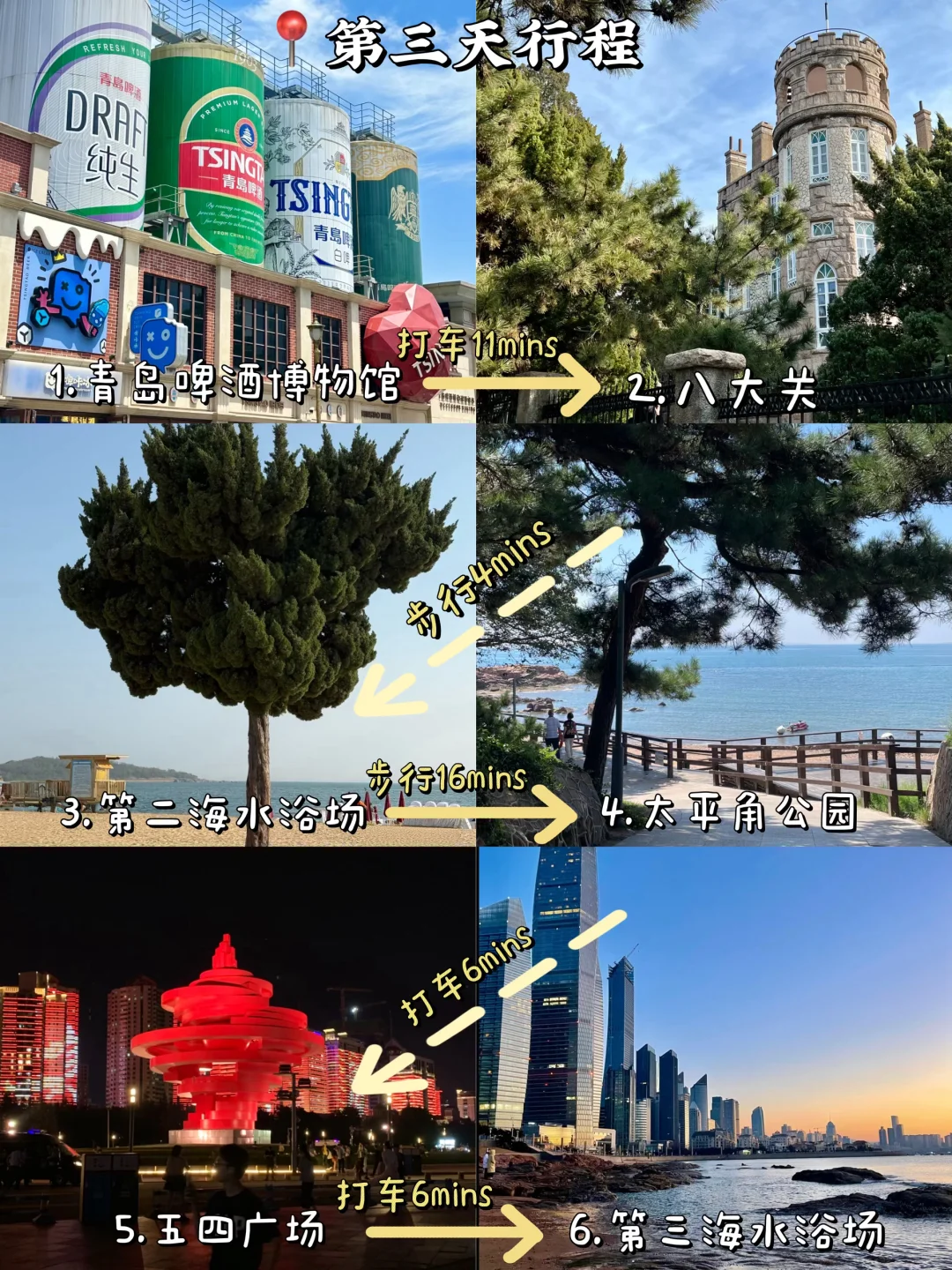 青岛3天2晚超详细旅游攻略!!建议直接抄行程