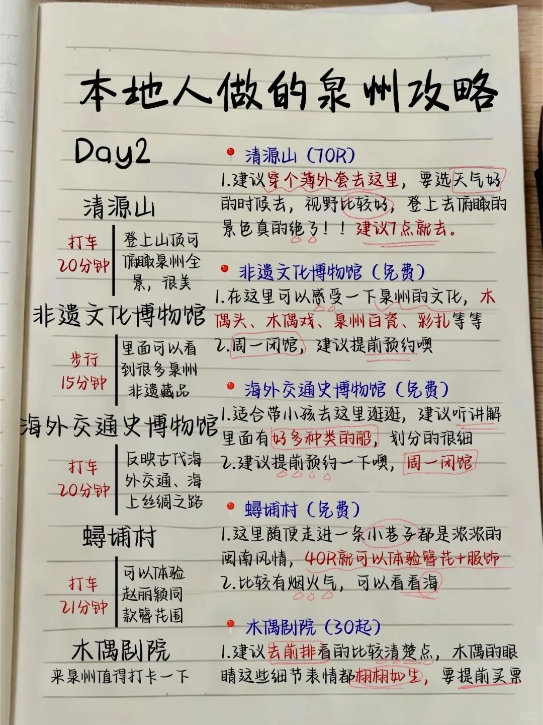 终于有人把泉州攻略说明白啦👍泉州3日游攻