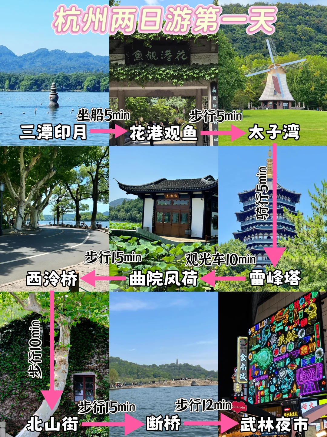 杭州📍两天一夜｜懒人版保姆级逛吃攻略❗