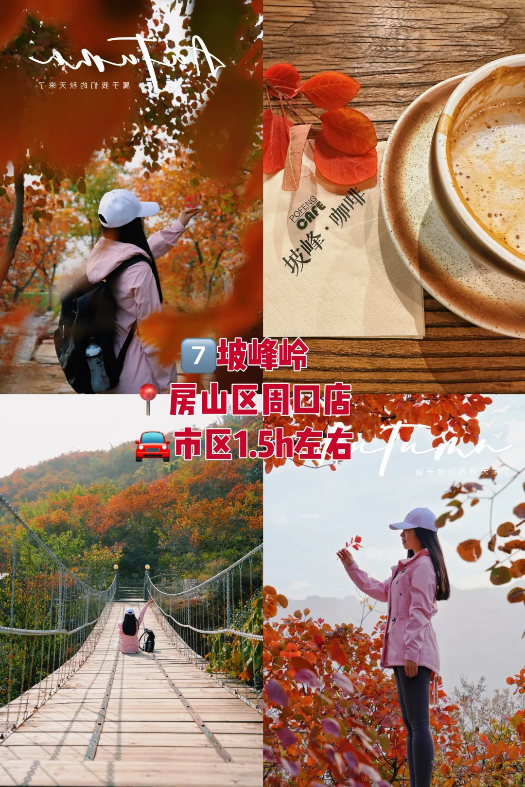合集 | 北京秋天8条绝美徒步路线一定要来‼️