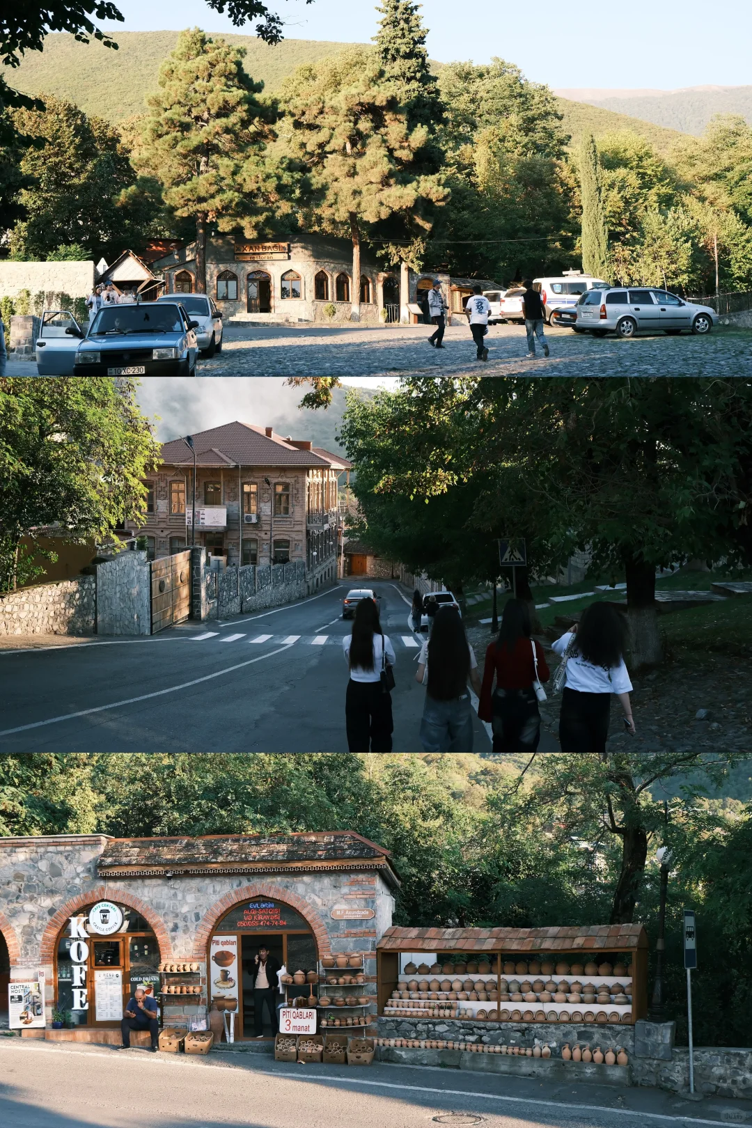 🇦🇿舍基一日游推荐路线🚶慢节奏的电影小镇