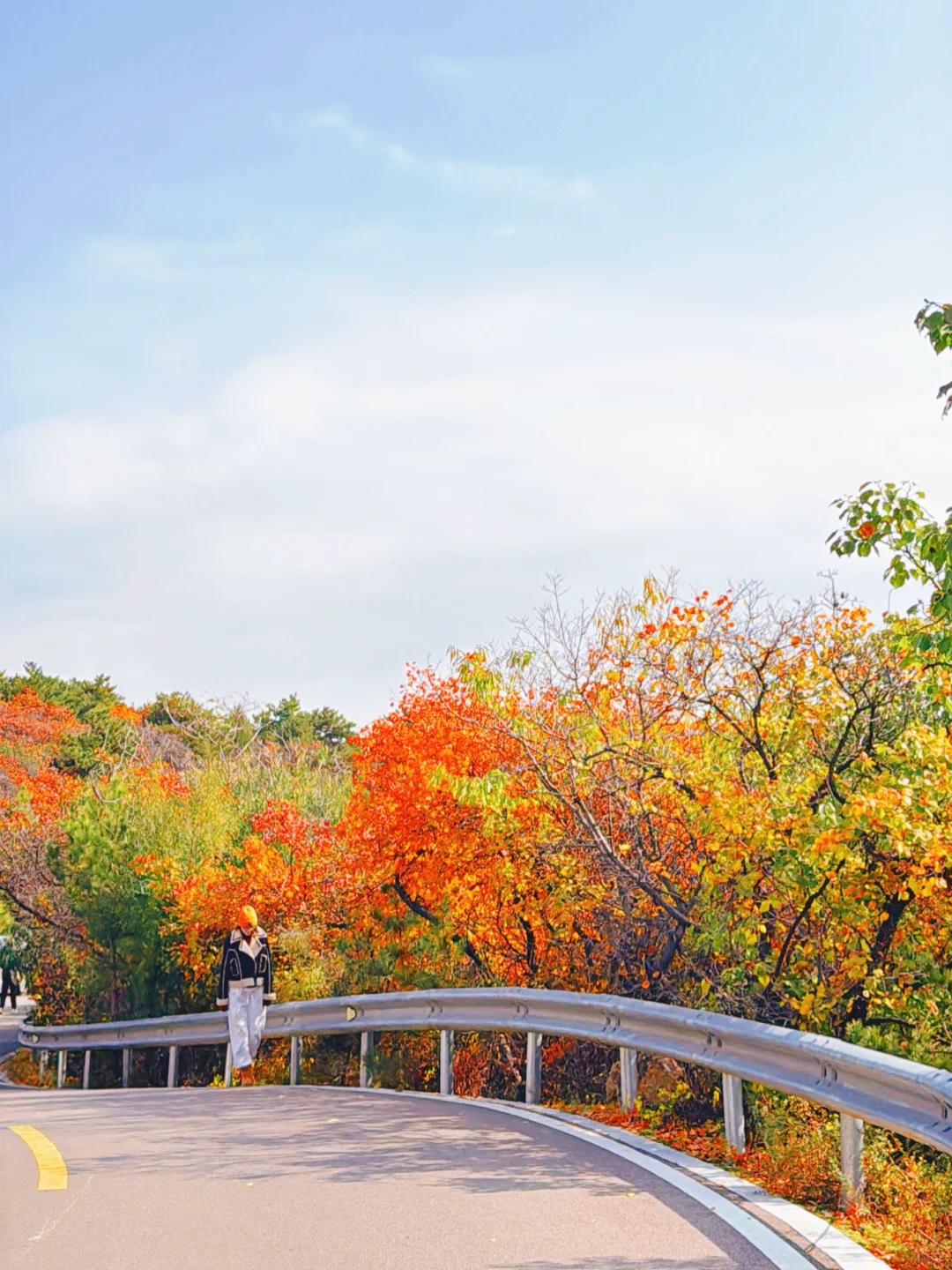 🍁太原龙山|10.25实时美景攻略,层林尽染