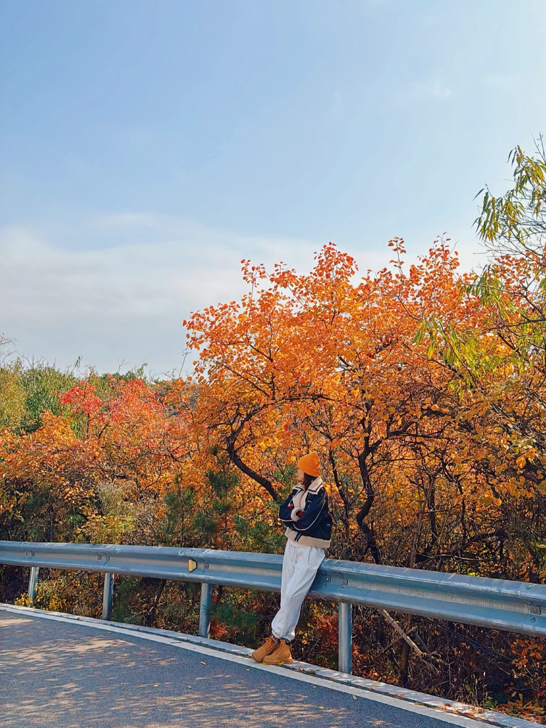 🍁太原龙山|10.25实时美景攻略,层林尽染