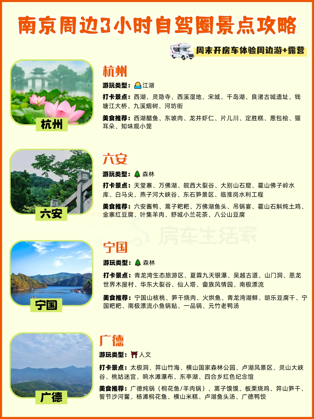 南京周边游丨1-5小时自驾📍41个城市攻略