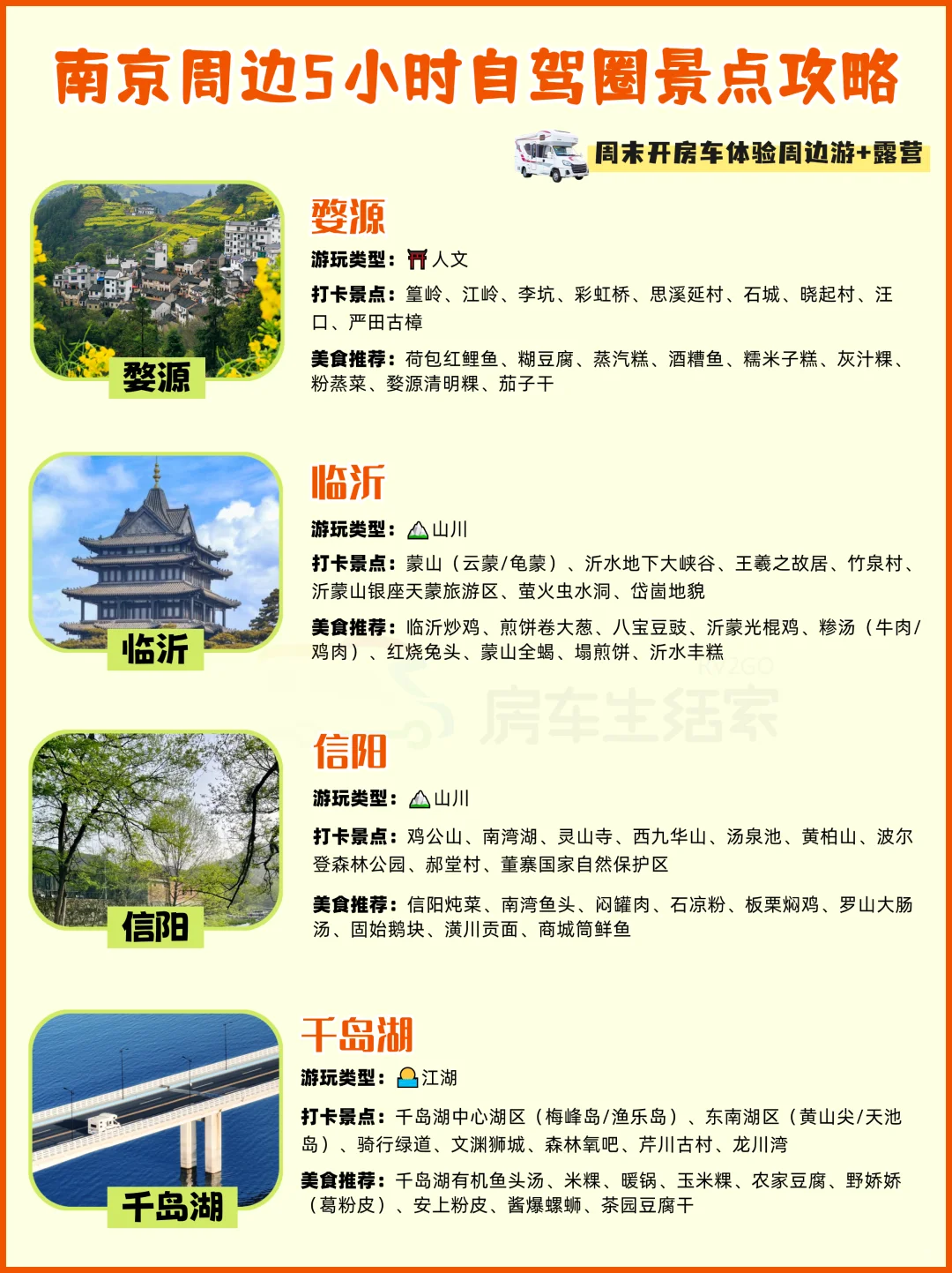 南京周边游丨1-5小时自驾📍41个城市攻略