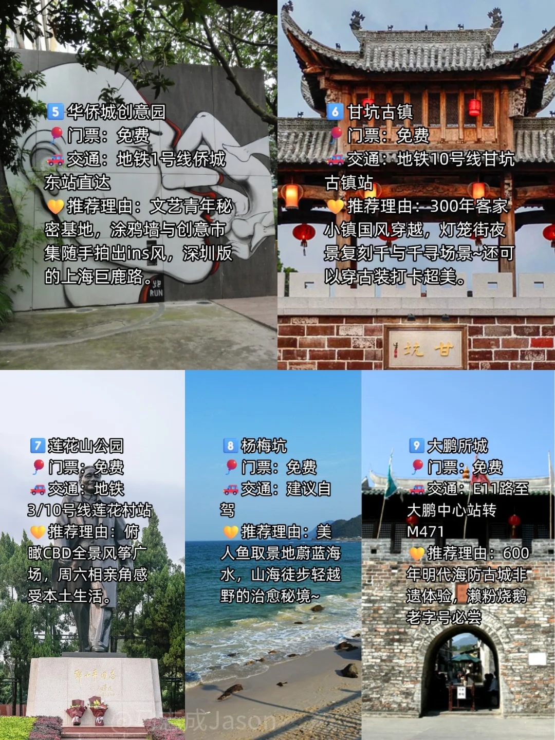 深圳必去9大景点❗❗❗旅游前必看❗