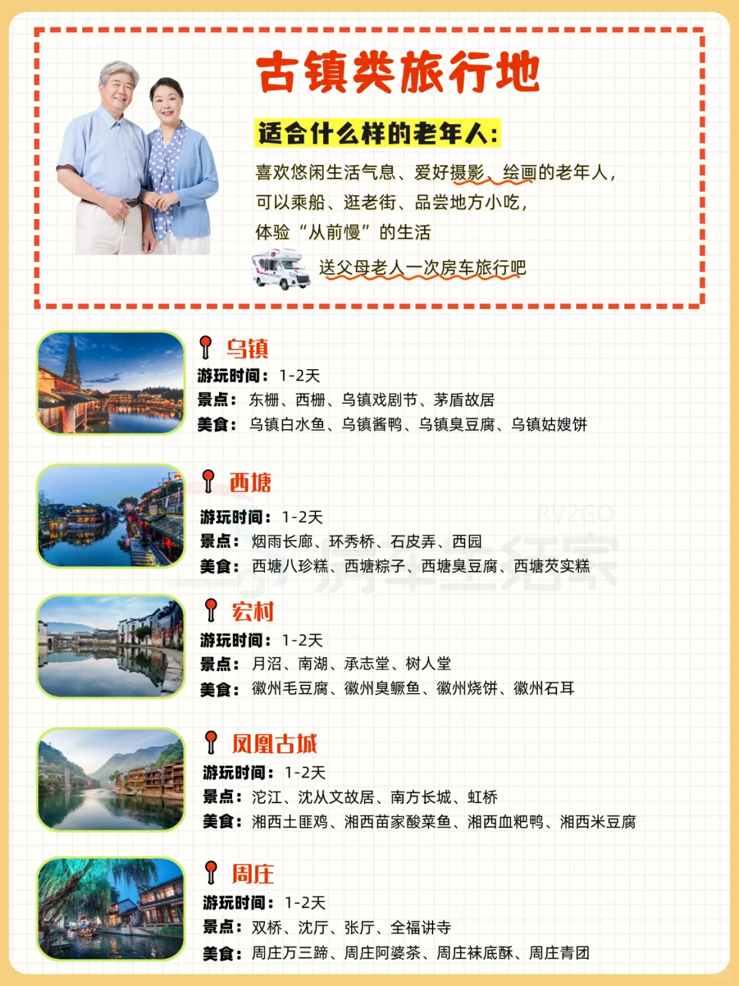 适合带老人去的旅行地盘点🌟按喜好分类