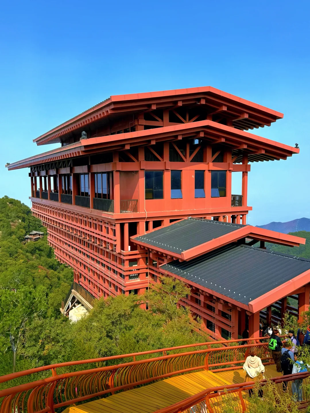 西安🚗1h,带娃去看秋景,黄金瀑布,美翻了