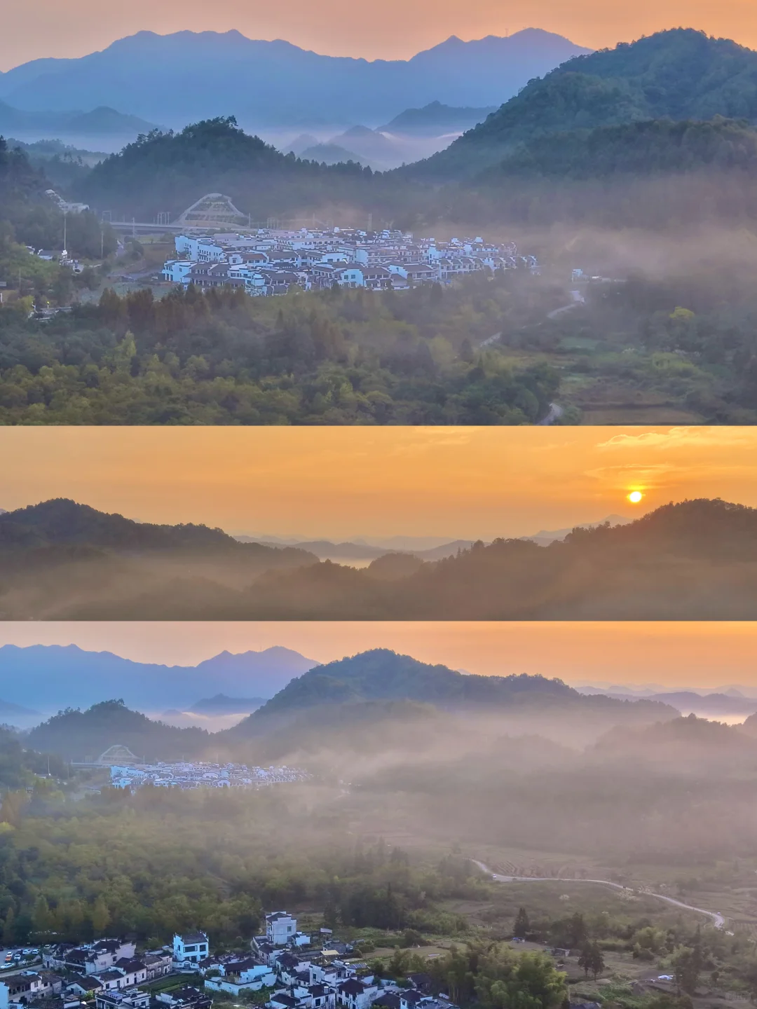 不愧是李白、陶渊明严选的徽州古村落❗️