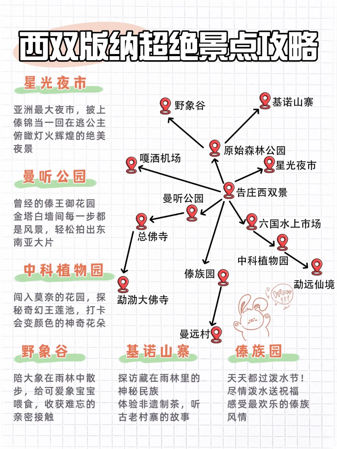 西双版纳旅游攻略‼️小白直接抄作业!