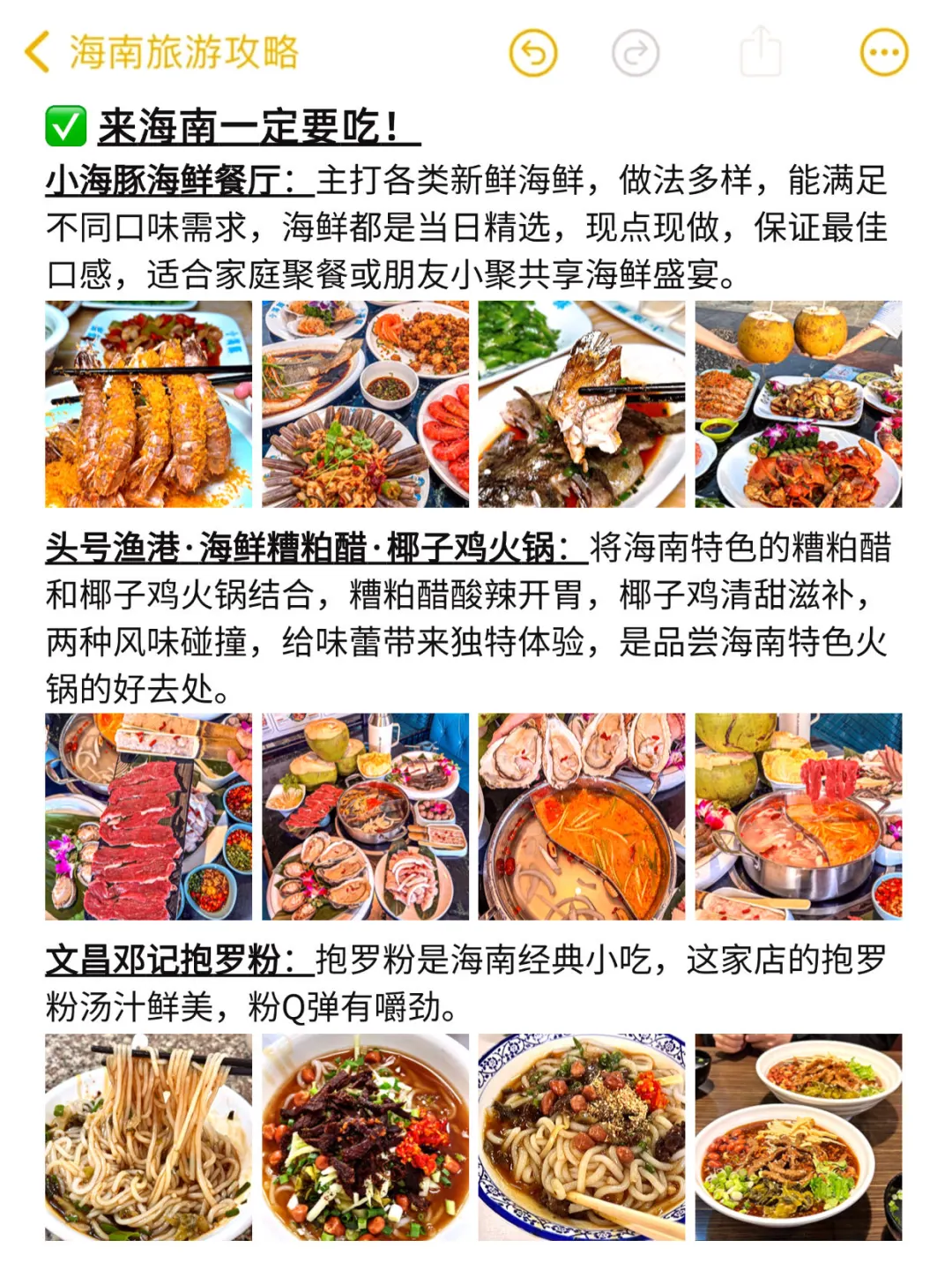 本j人对自己做的海南攻略很满意🥰