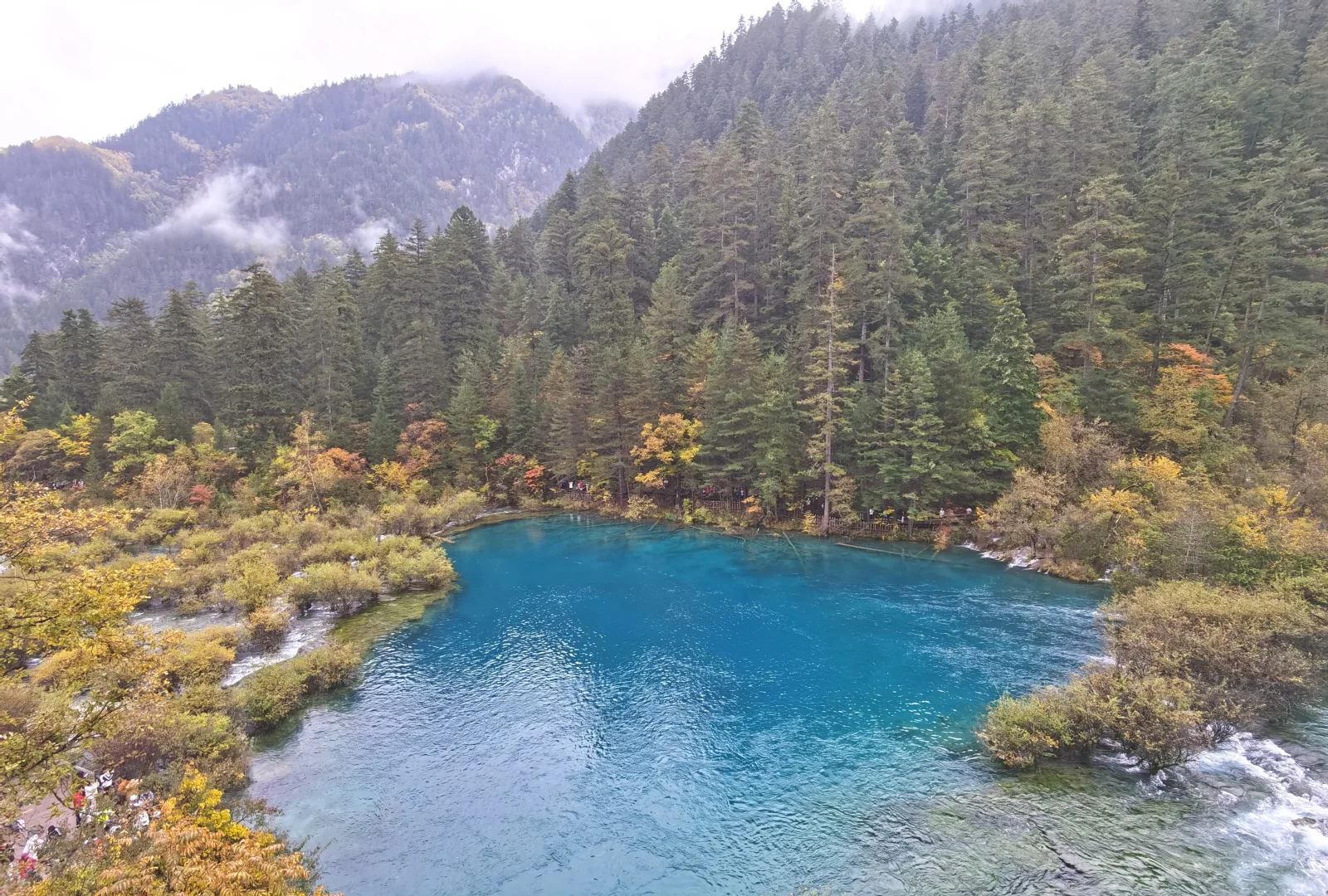 我的黄龙，九寨沟，松潘，牟尼沟的旅游攻略