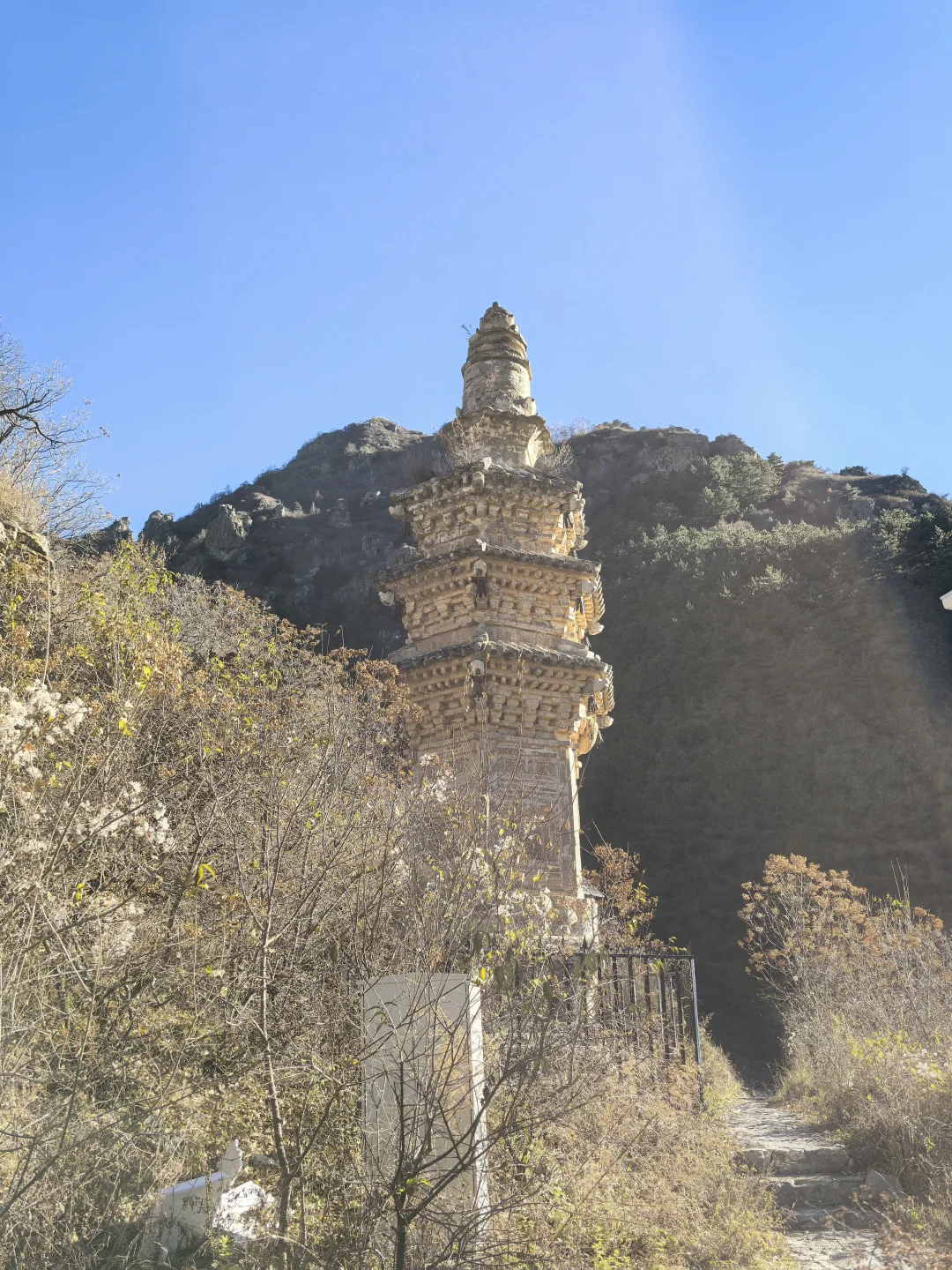 小五台山金河景区塔林