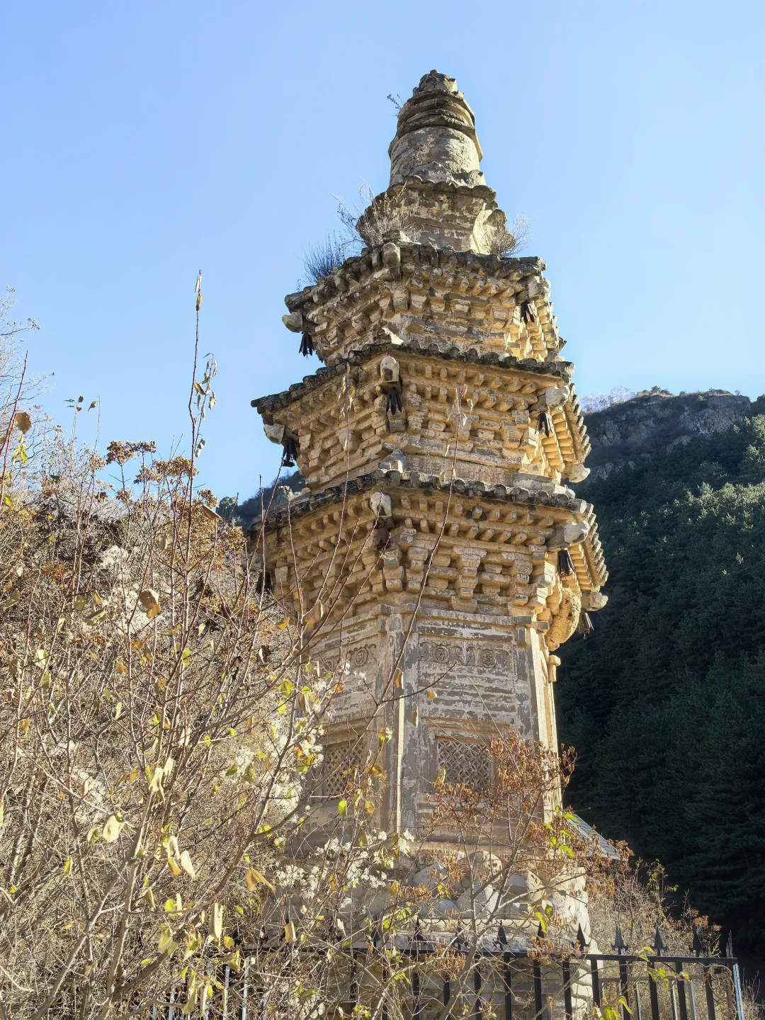 小五台山金河景区塔林