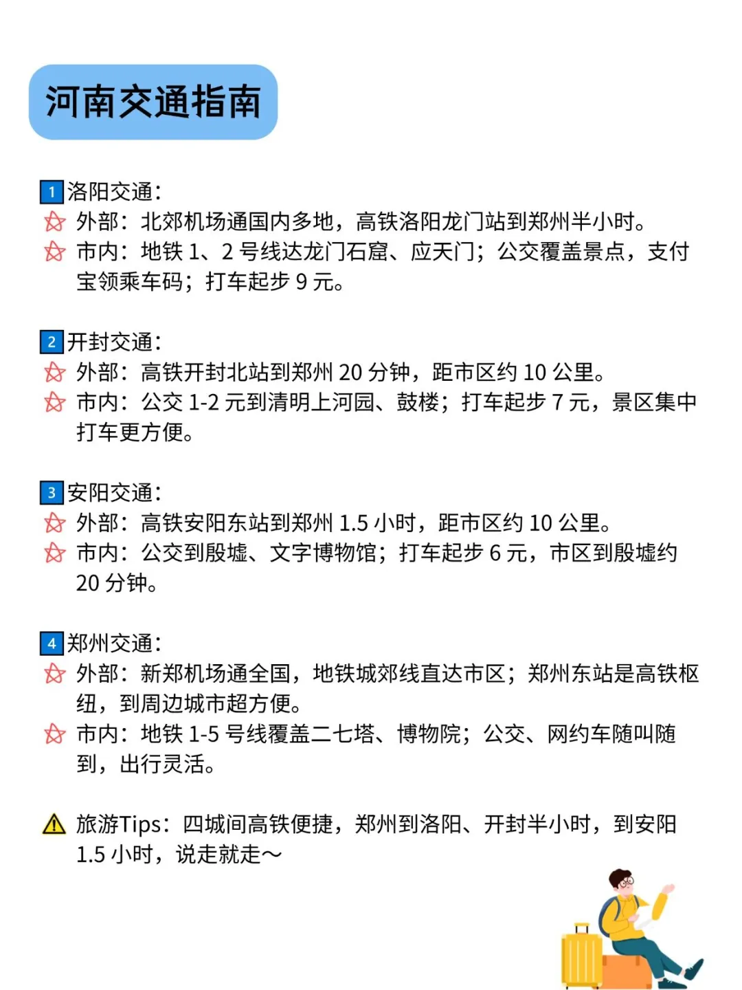 去河南 6 次！总结出超全旅游攻略