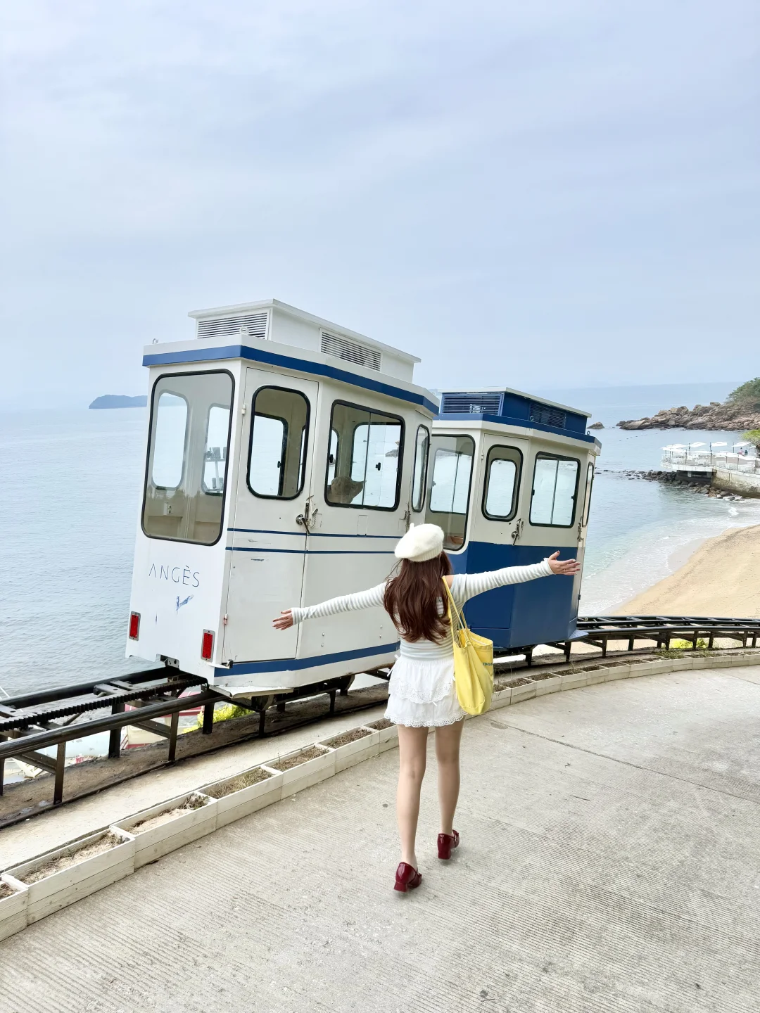 真的在深圳。。开往大海宫崎骏小火车‼️