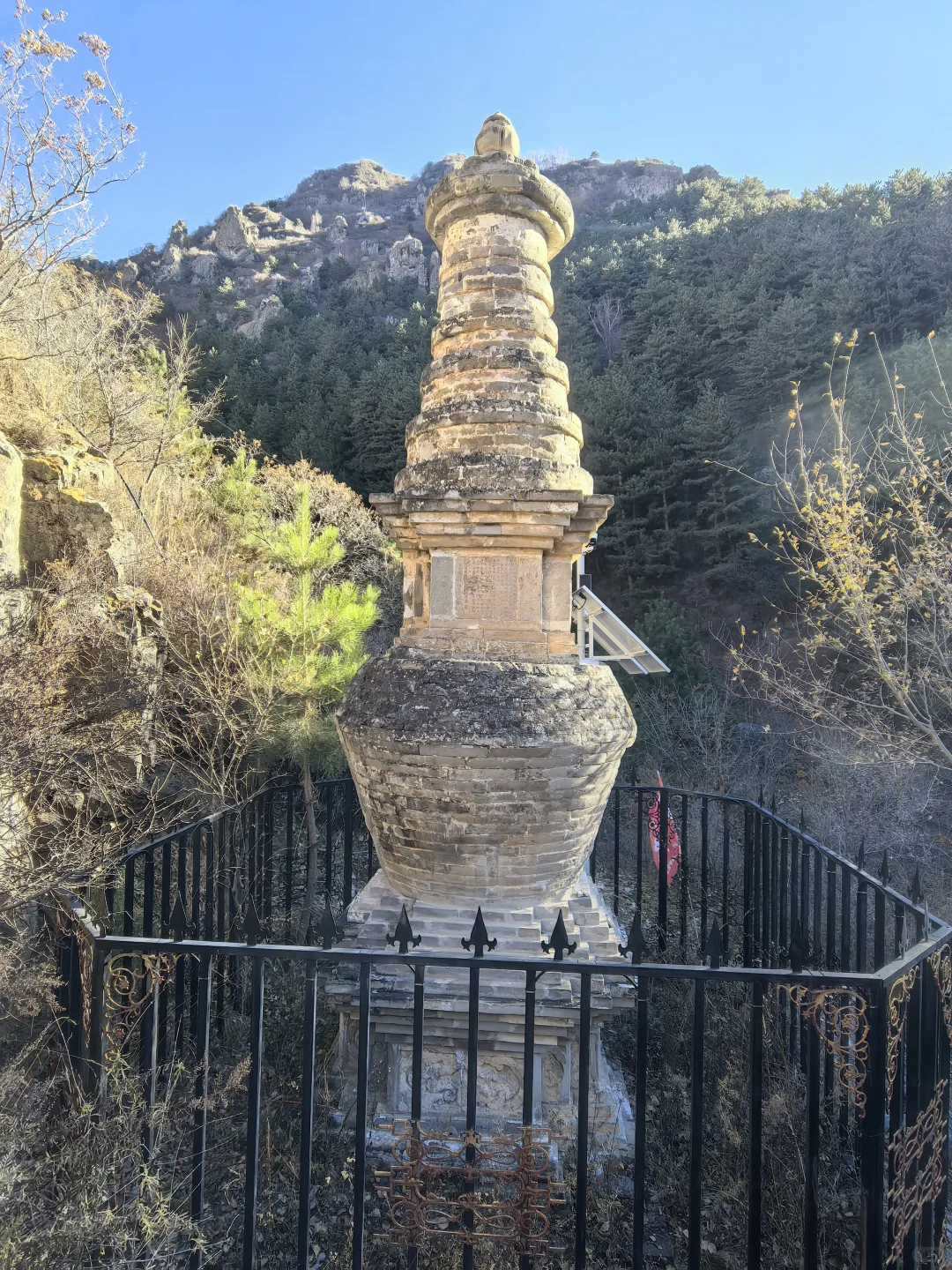 小五台山金河景区塔林