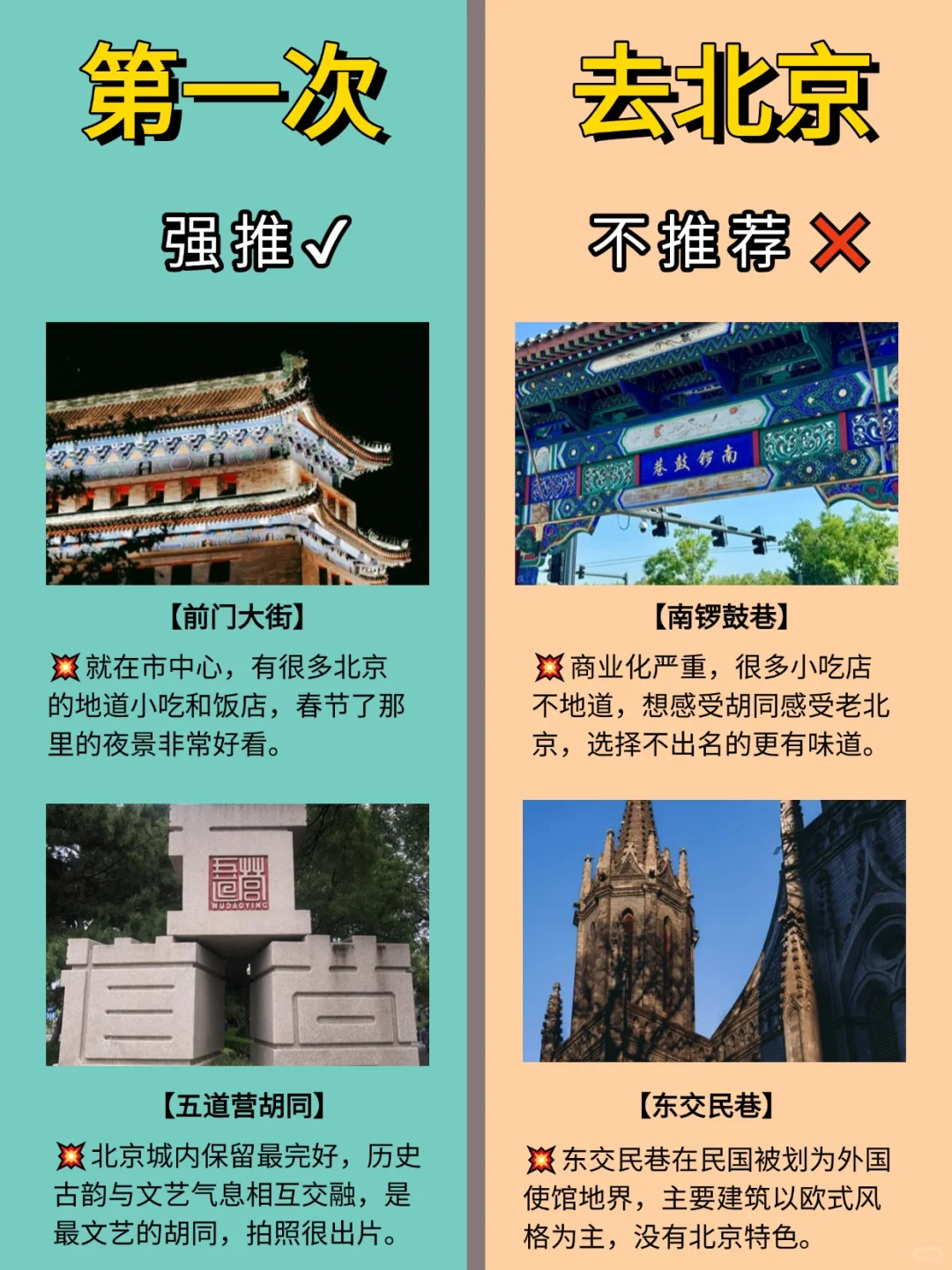 第一次来北京旅游？景点别选错！